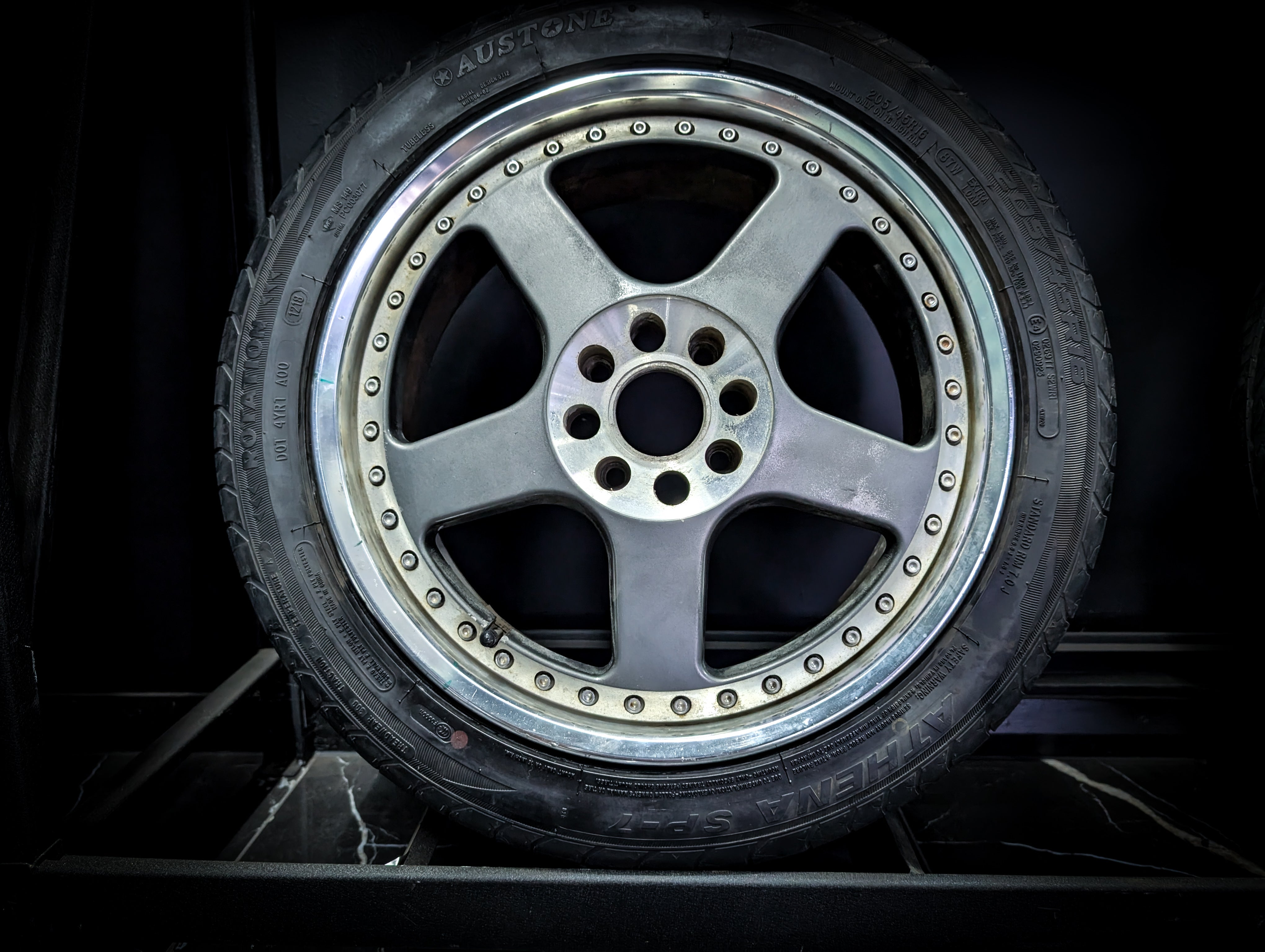 16" RIVERSIDE SFOZRO 3 Piece Wheels x 4
