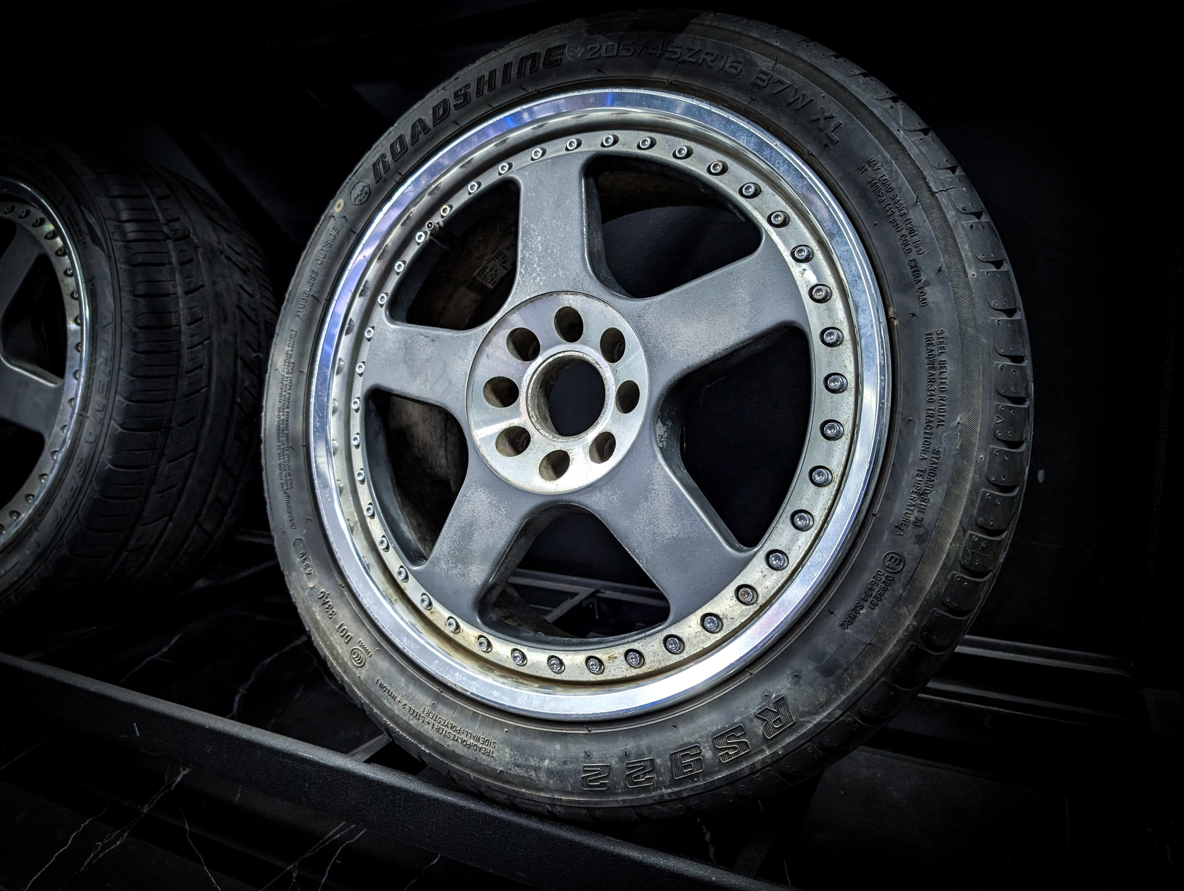 16" RIVERSIDE SFOZRO 3 Piece Wheels x 4
