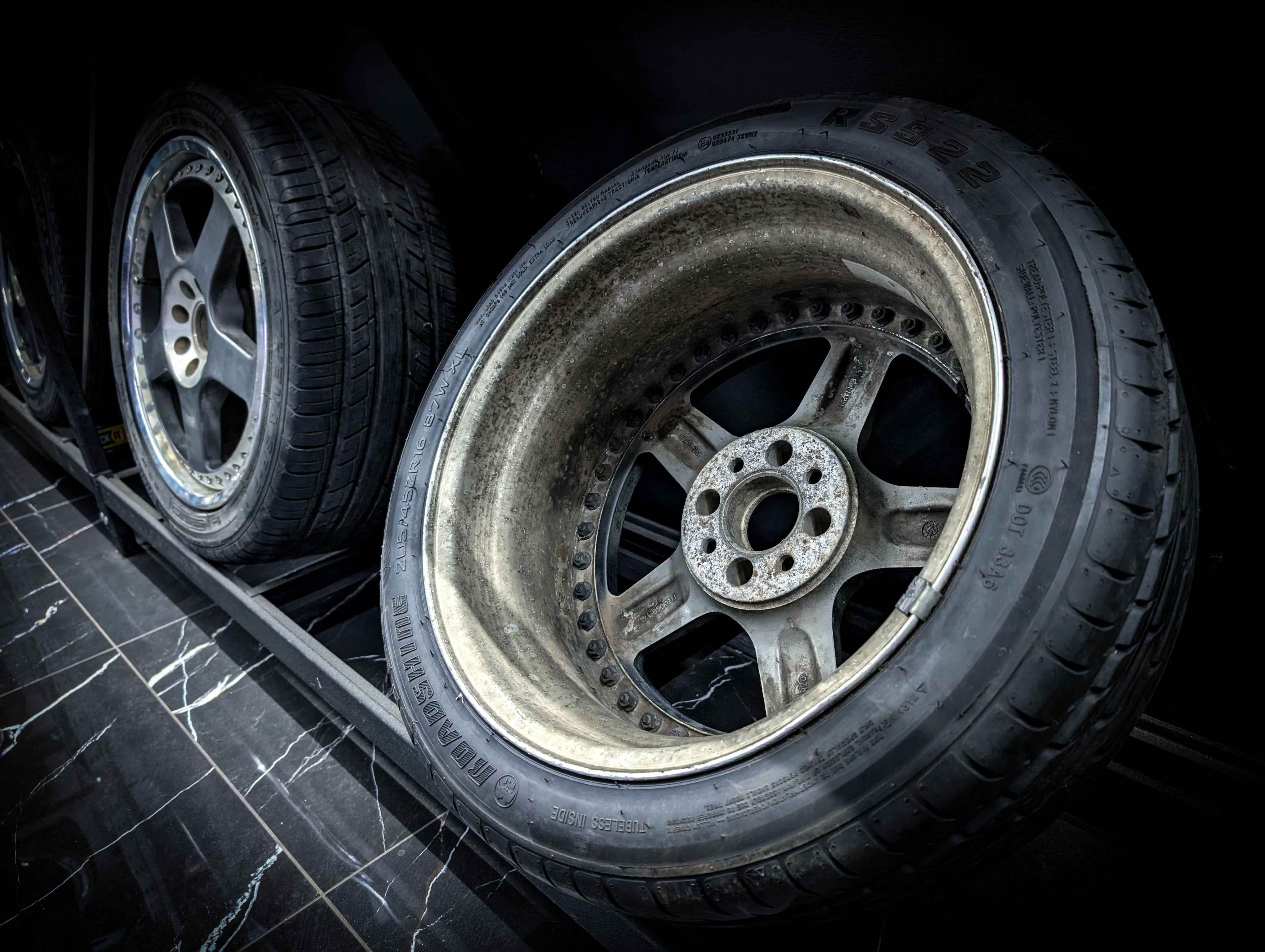 16" RIVERSIDE SFOZRO 3 Piece Wheels x 4