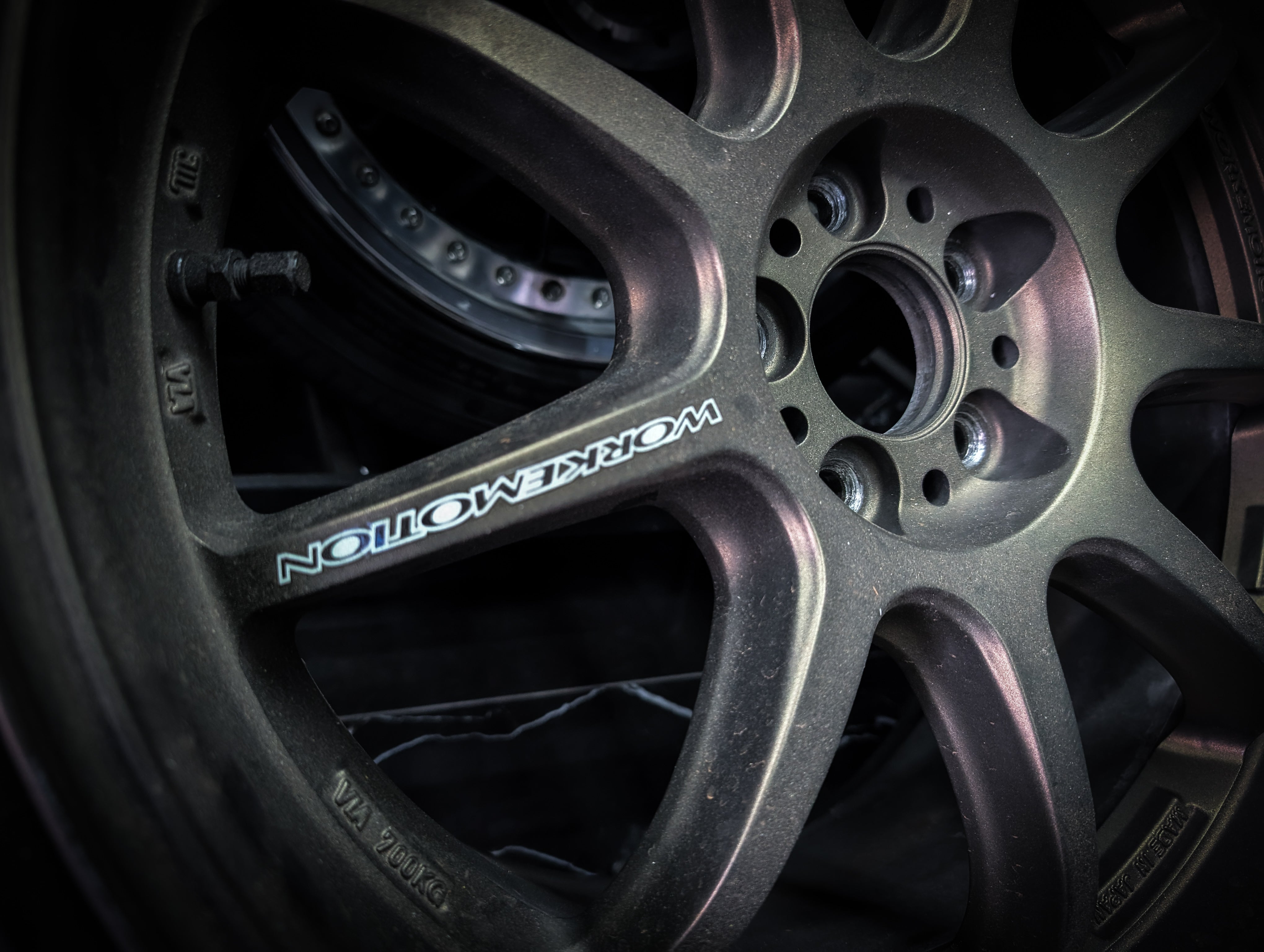 18" WORK EMOTION D9R Bronze Wheels x 4