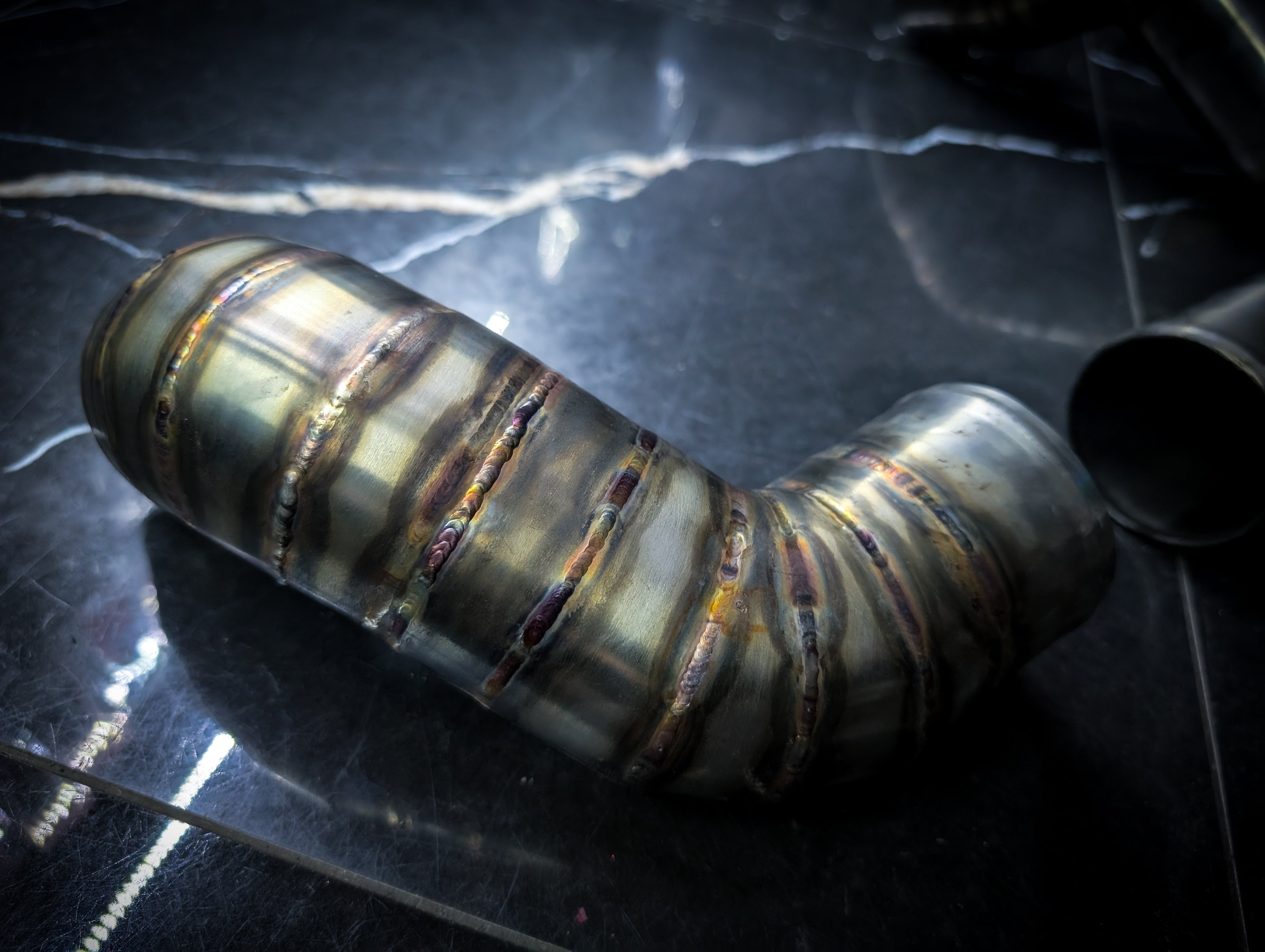 NISSAN R32/R33 Skyline Stainless Lobster Welded Intercooler Elbow Bends