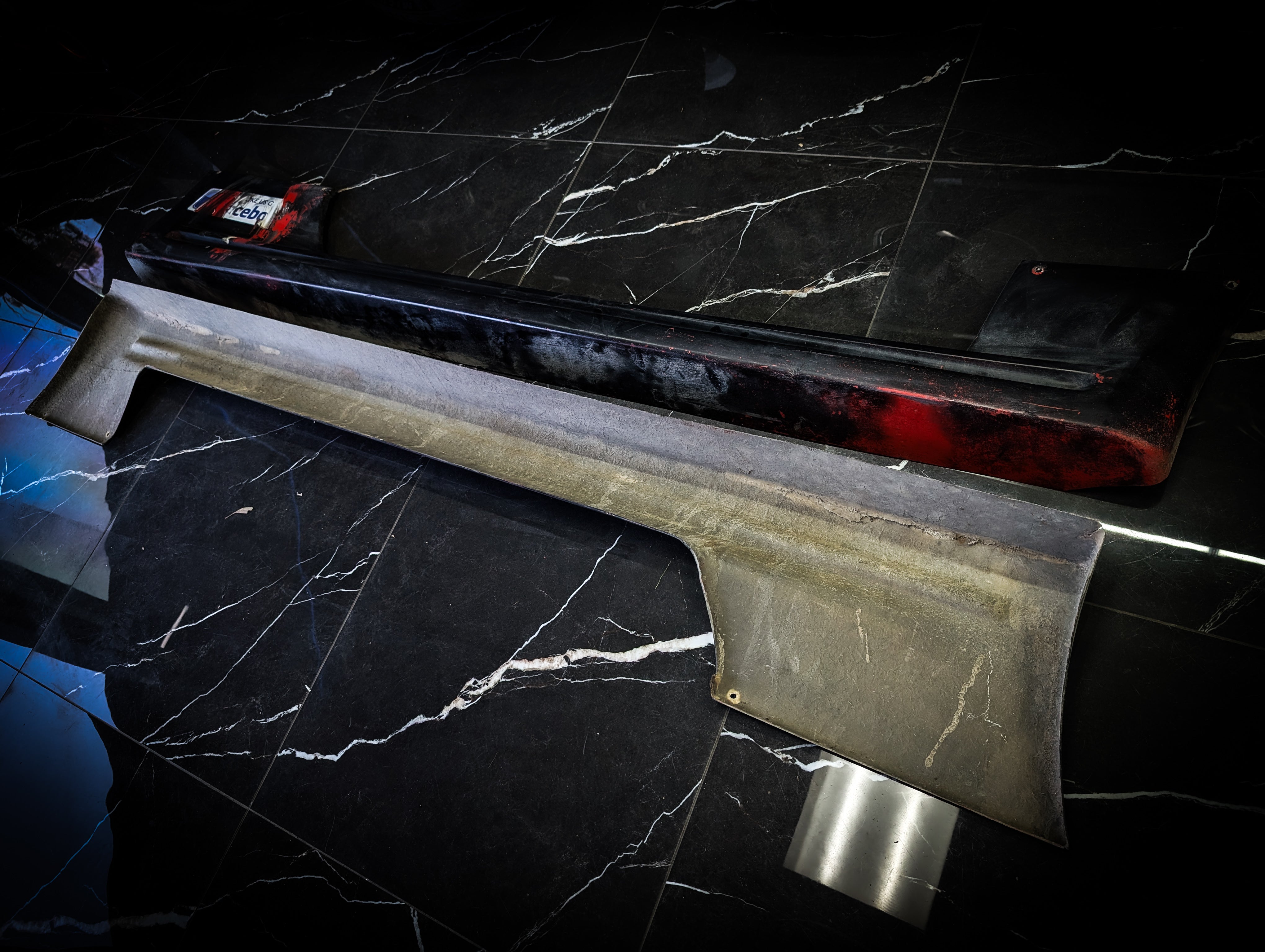 NISSAN R32 Skyline Coupe UNKNOWN Fibreglass Side Skirts