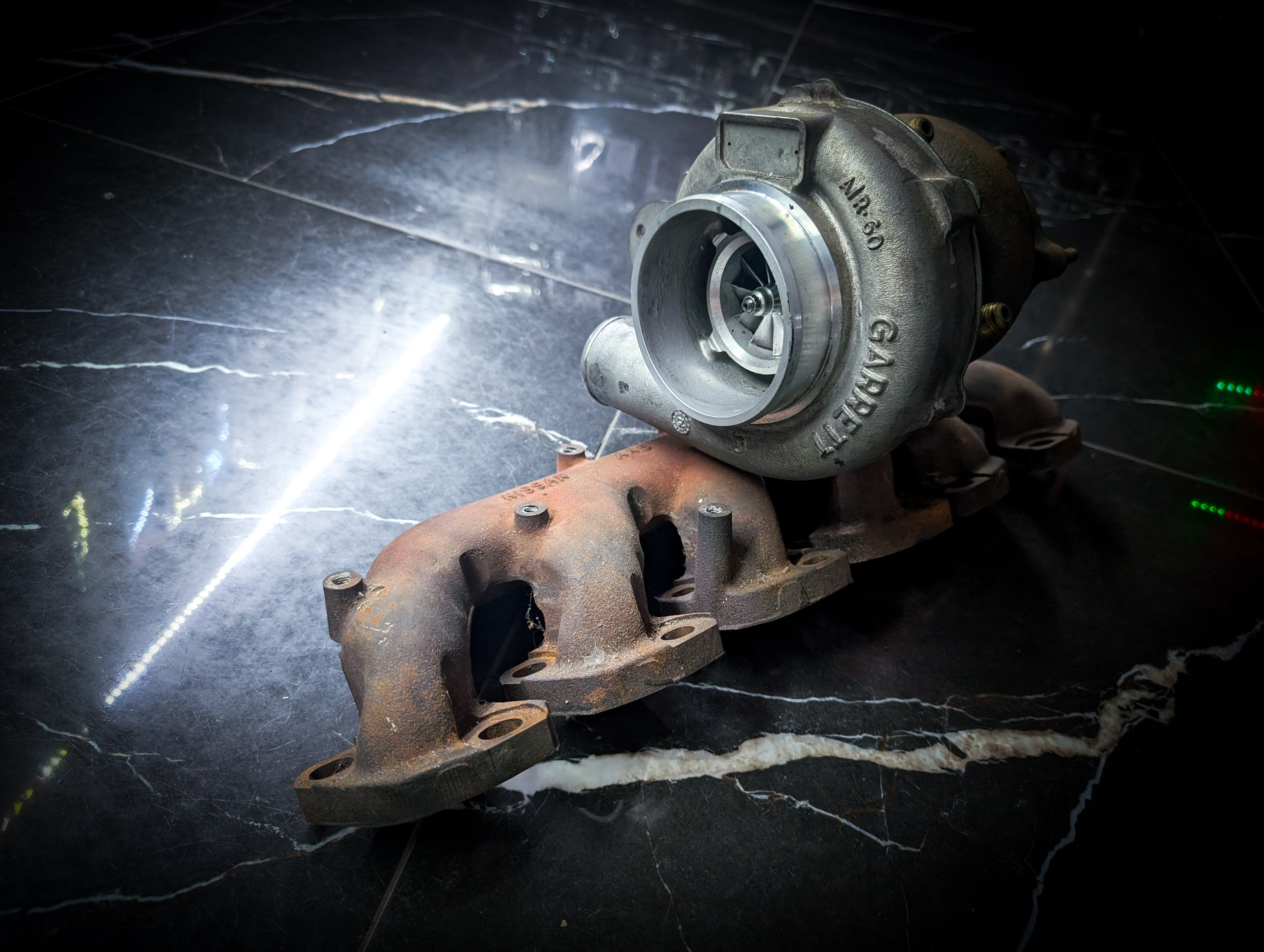 NISSAN RB25DET NEO GARRETT GTX3071R Turbo and Manifold