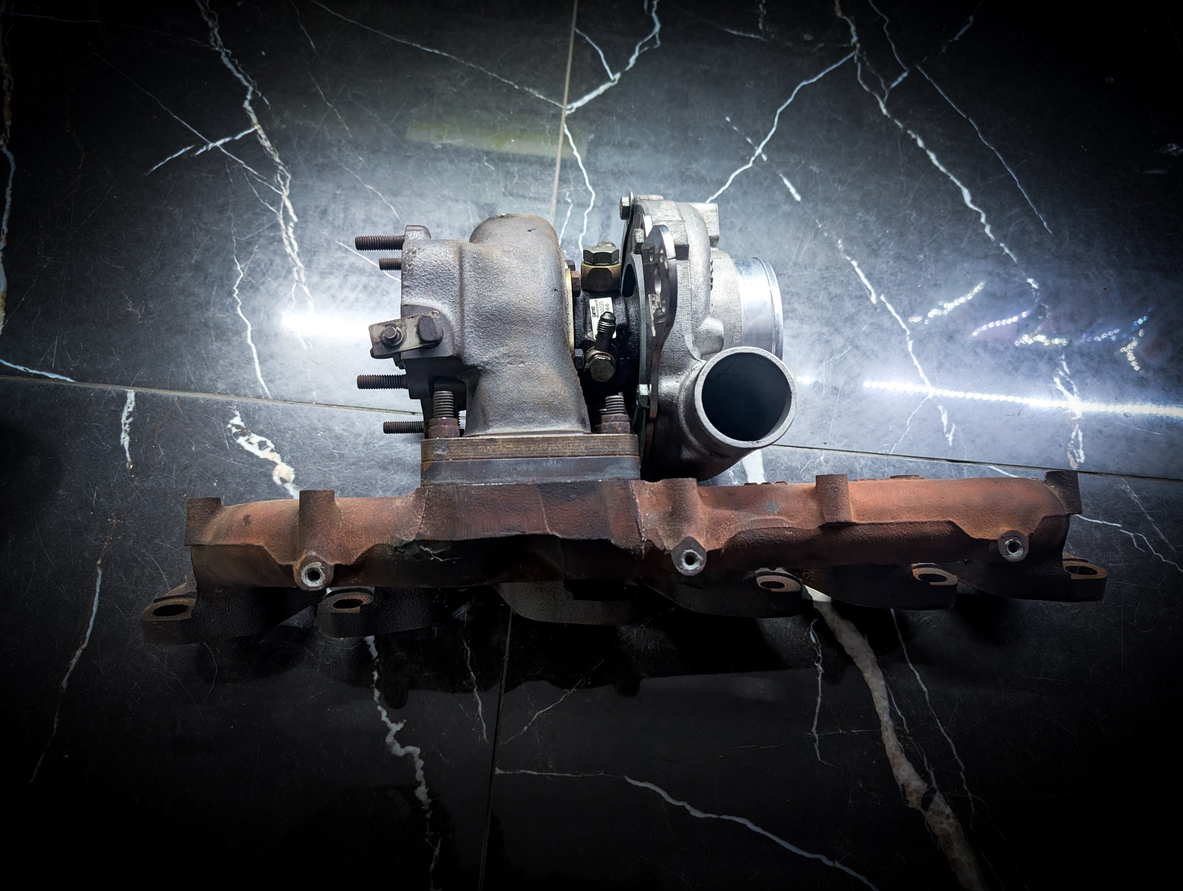 NISSAN RB25DET NEO GARRETT GTX3071R Turbo and Manifold