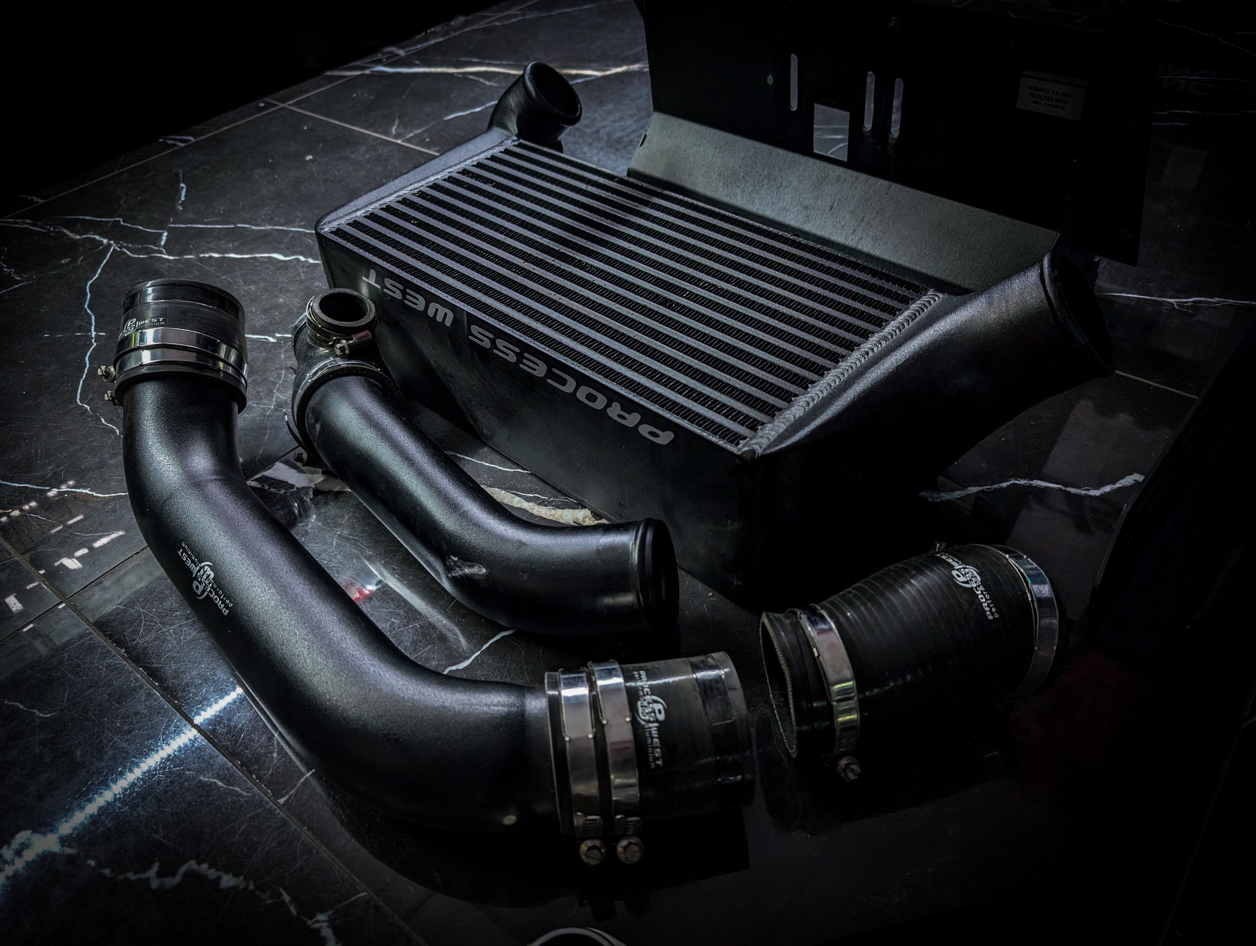 Process West Verticooler Kit Subaru 15-21 VA WRX