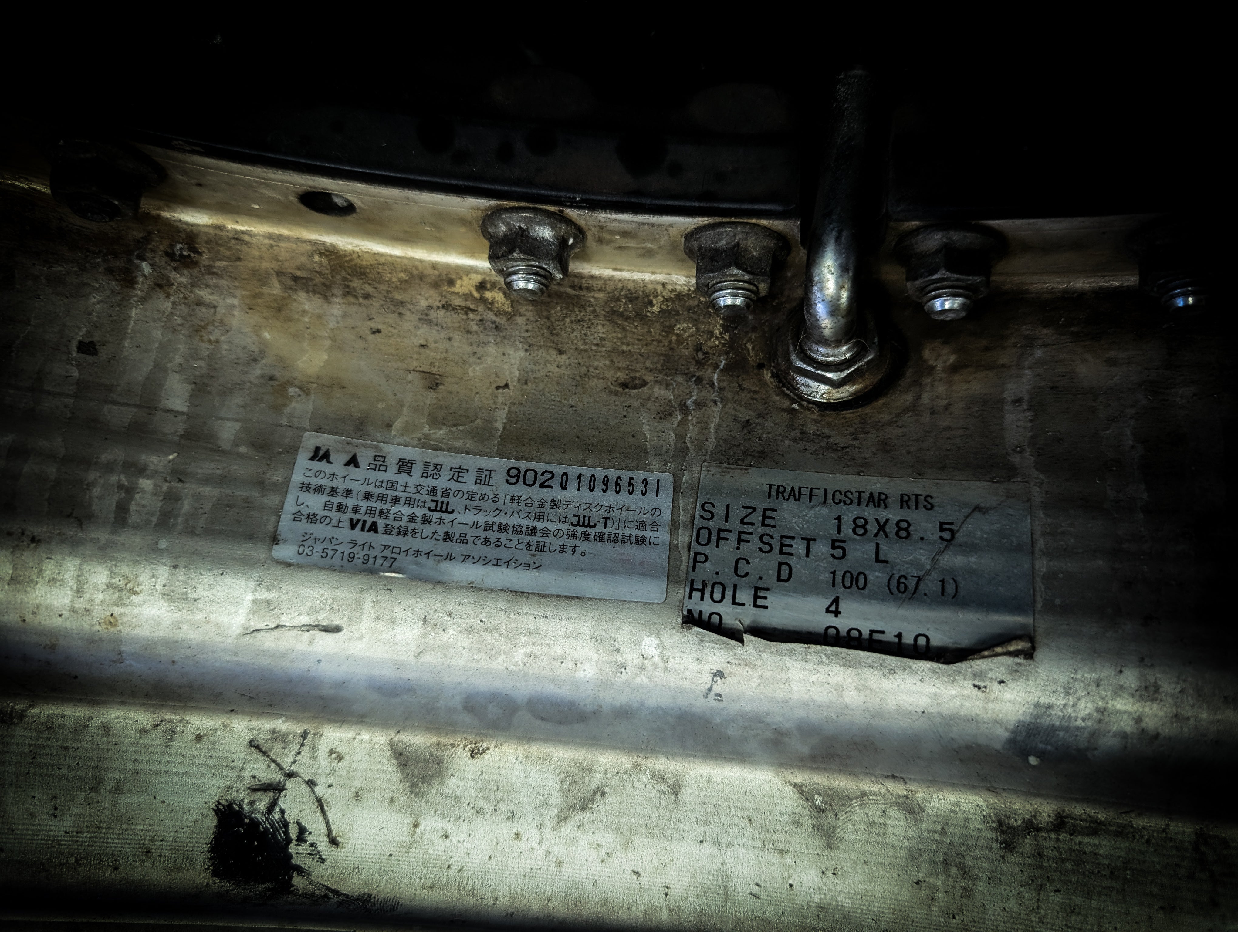 18" Riverside Trafficstar RTS 3 Piece Wheels x 4