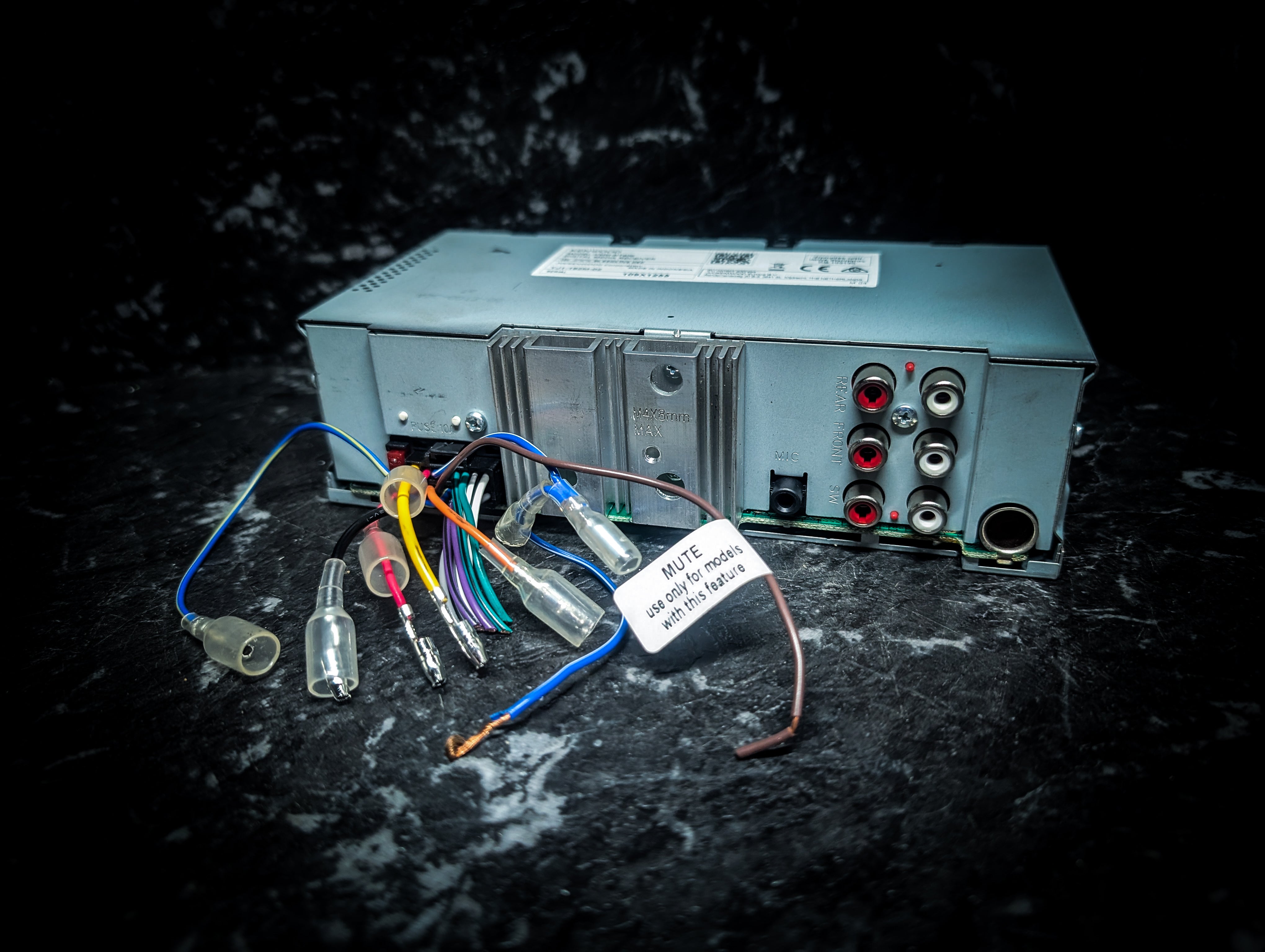 KENWOOD Bluetooth Single Din Car Stereo