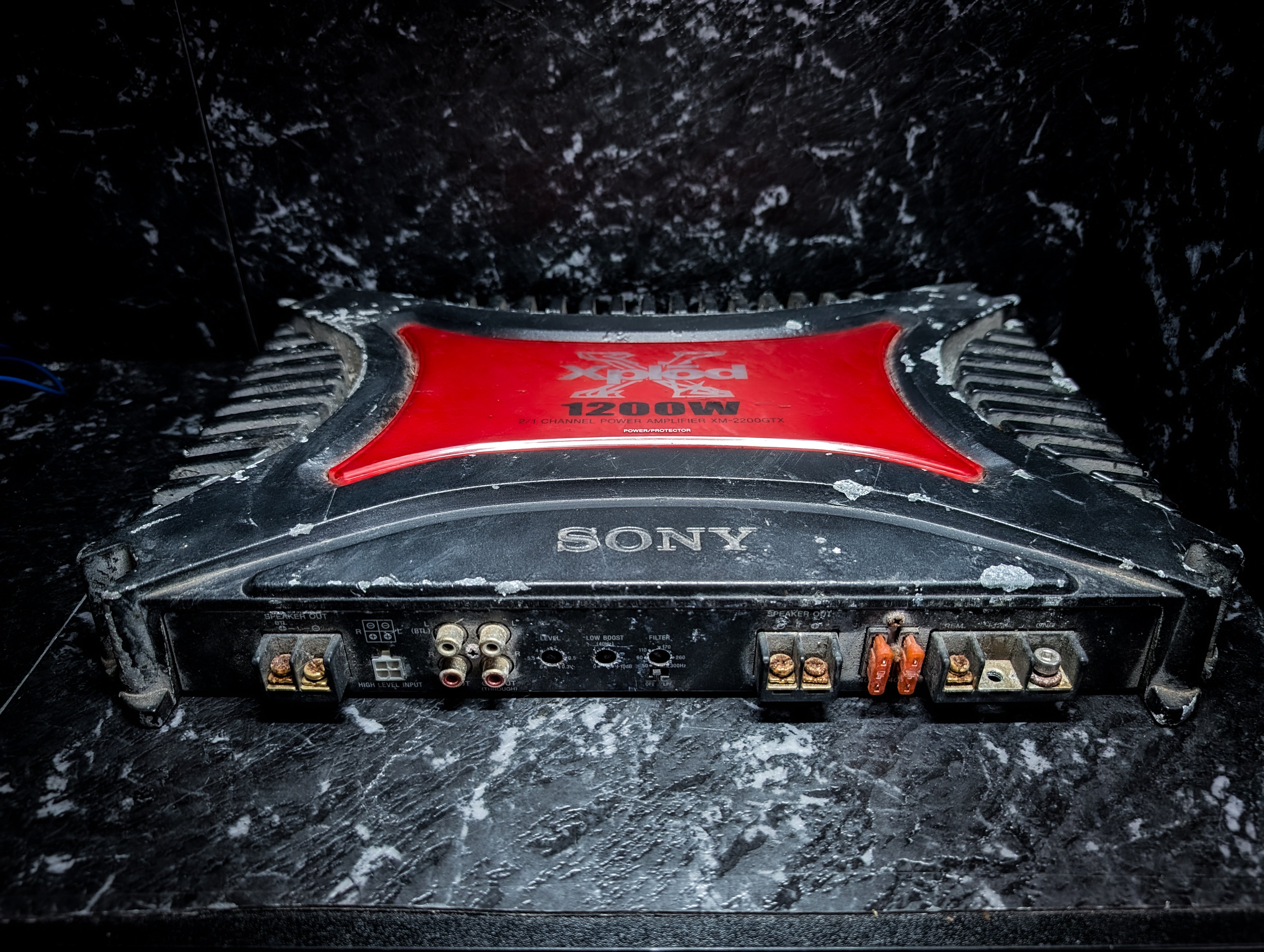 SONY XPLOD 1200watt 2 Channel Amplifier