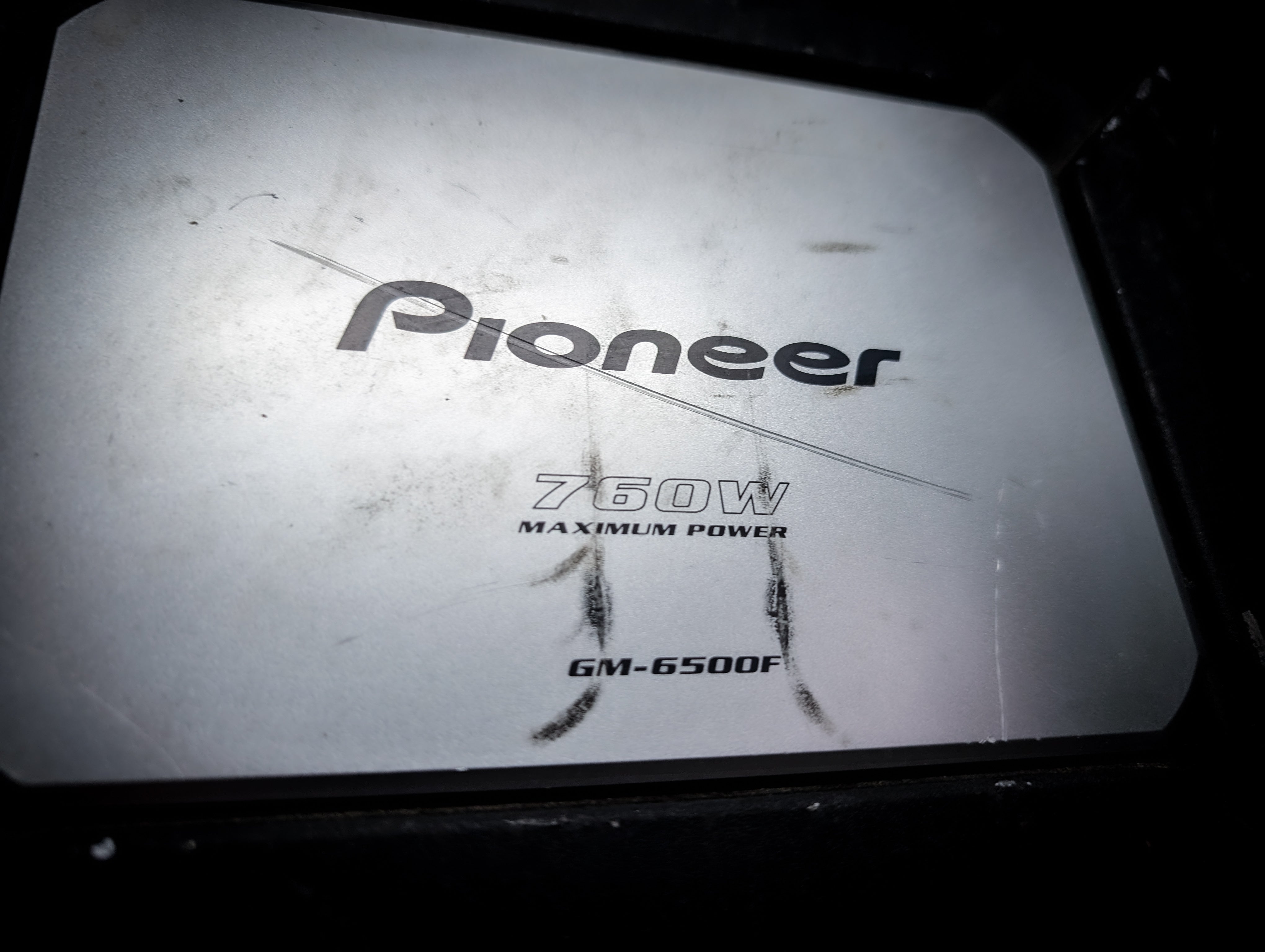 PIONEER 760watt 4 Channel Amplifier