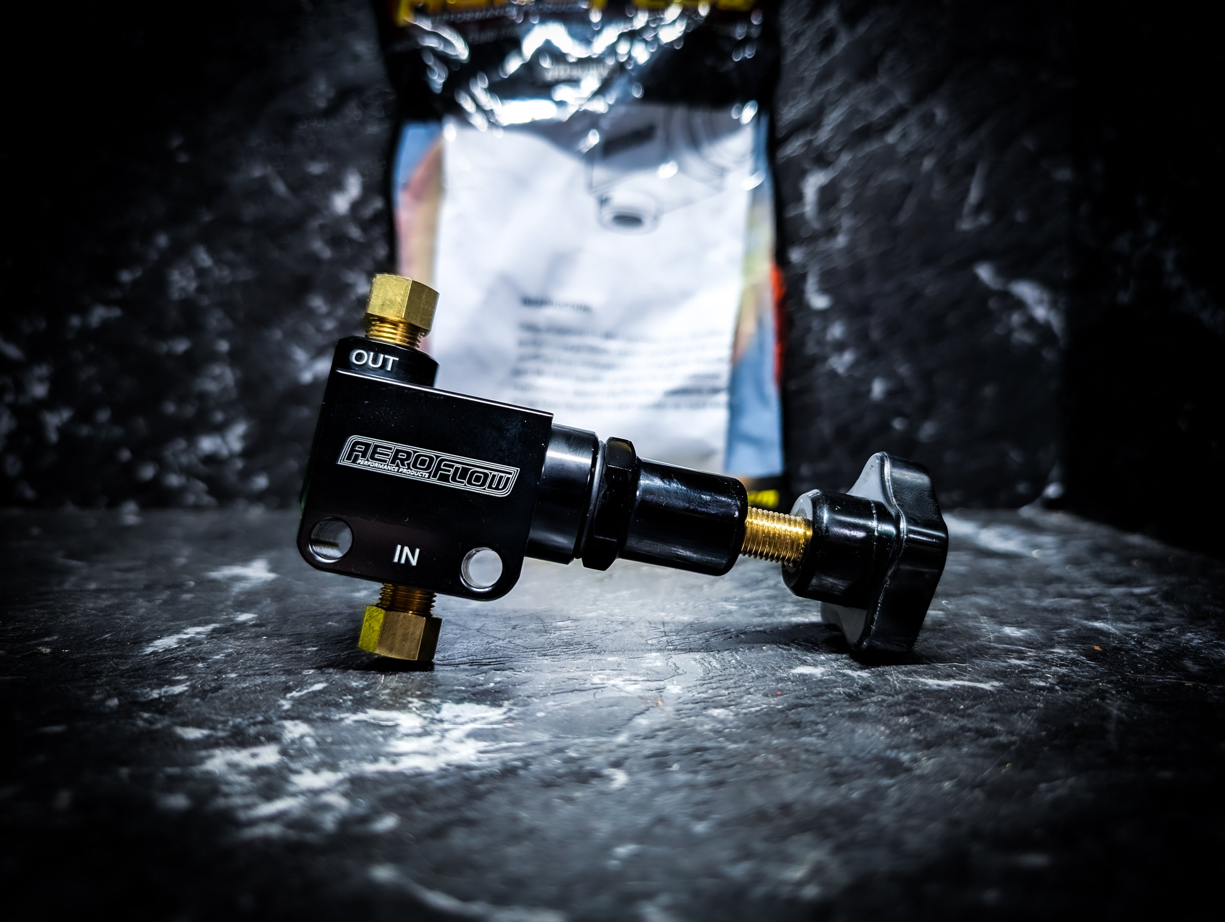 Brake Proportioning Valve - Black with 1/8" NPT Ports