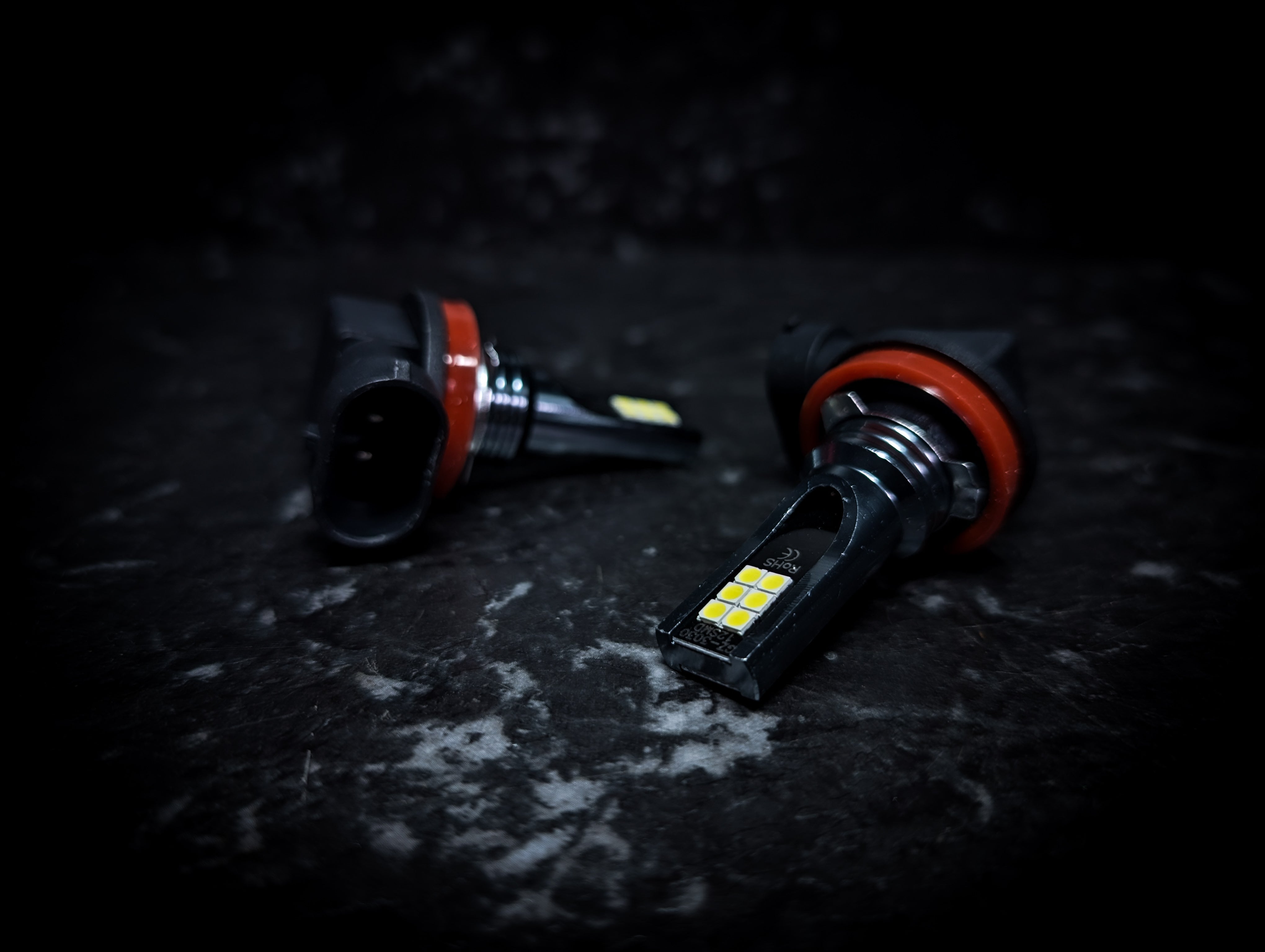 H11 Ultra White 6000k LED Car Headlight Globes