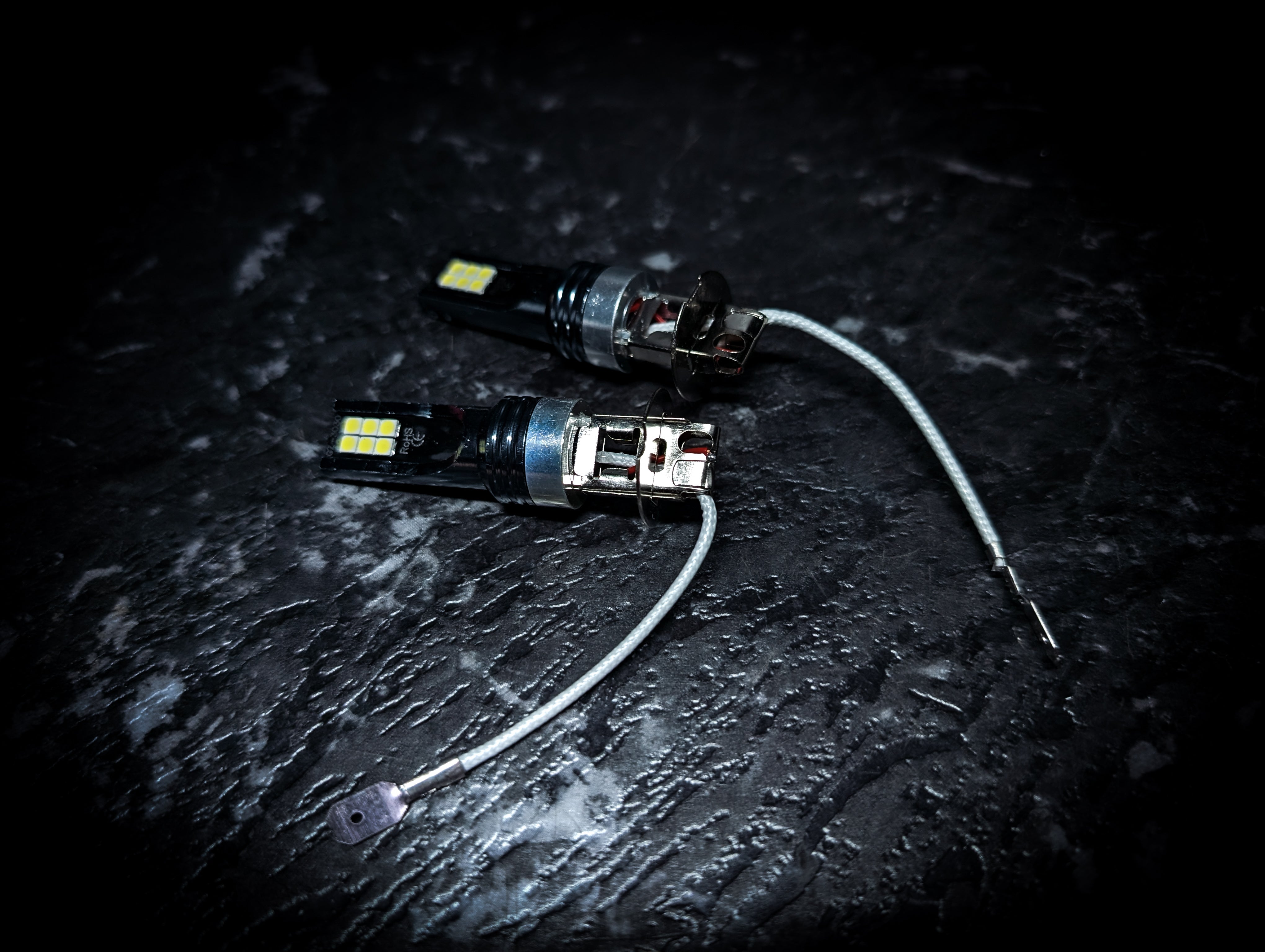 H3 Ultra White 6000k LED Car Headlight Globes