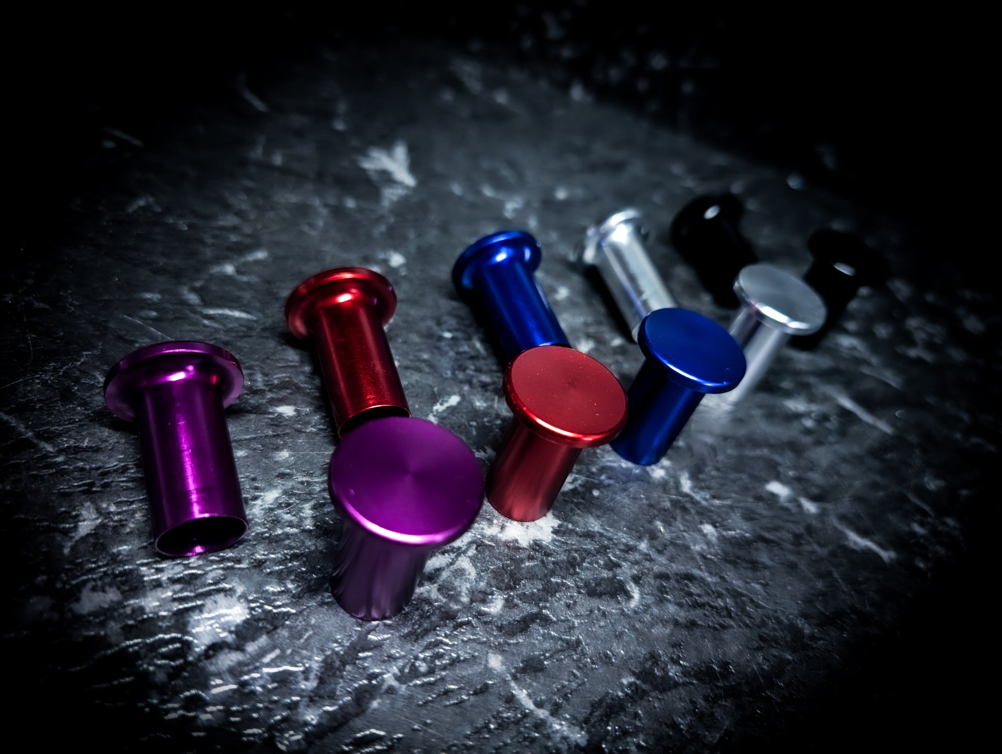 Skyline/Silvia Anodized Drift Button