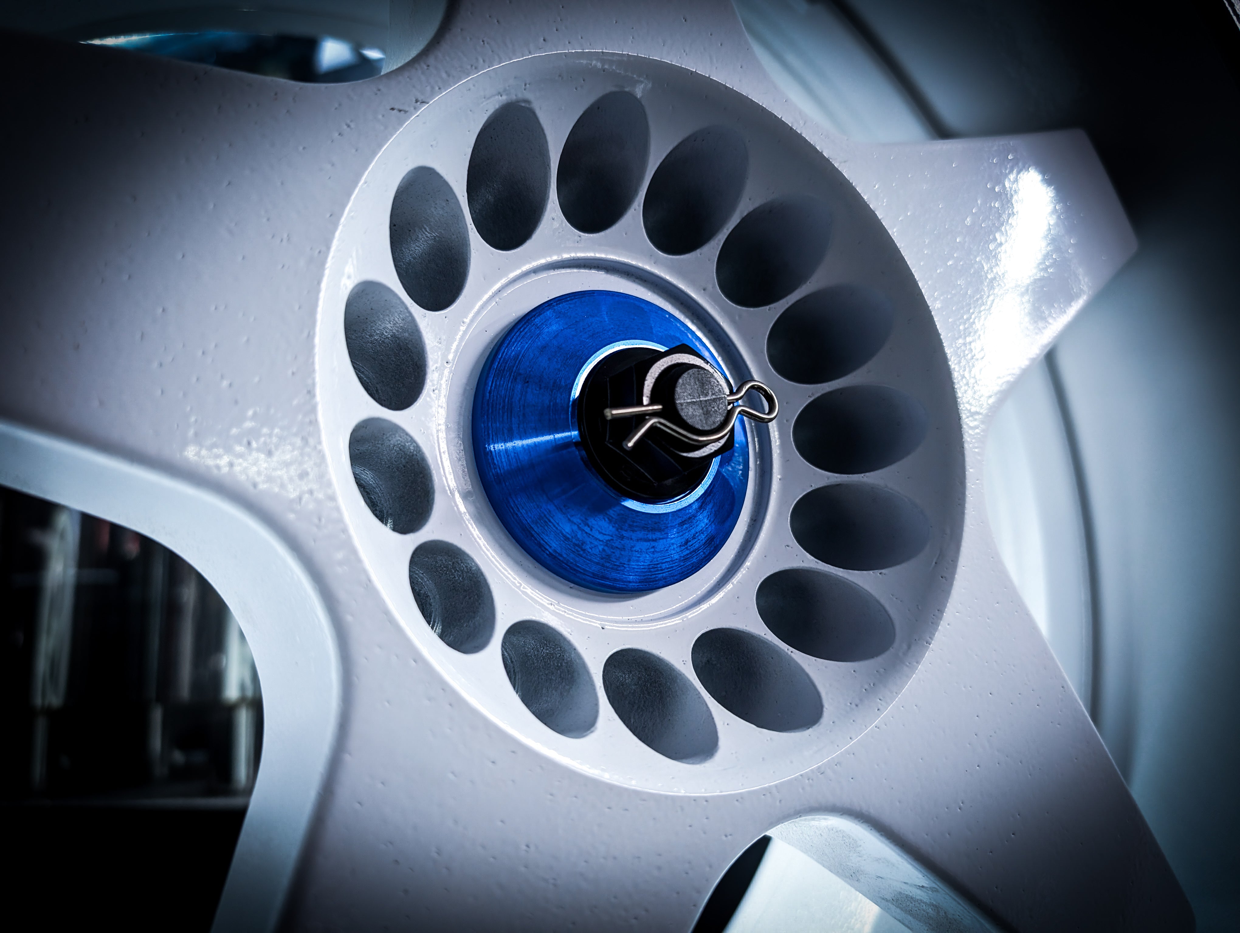 SPARCO Style NT/CRIMSON BLUE Series Centre Caps