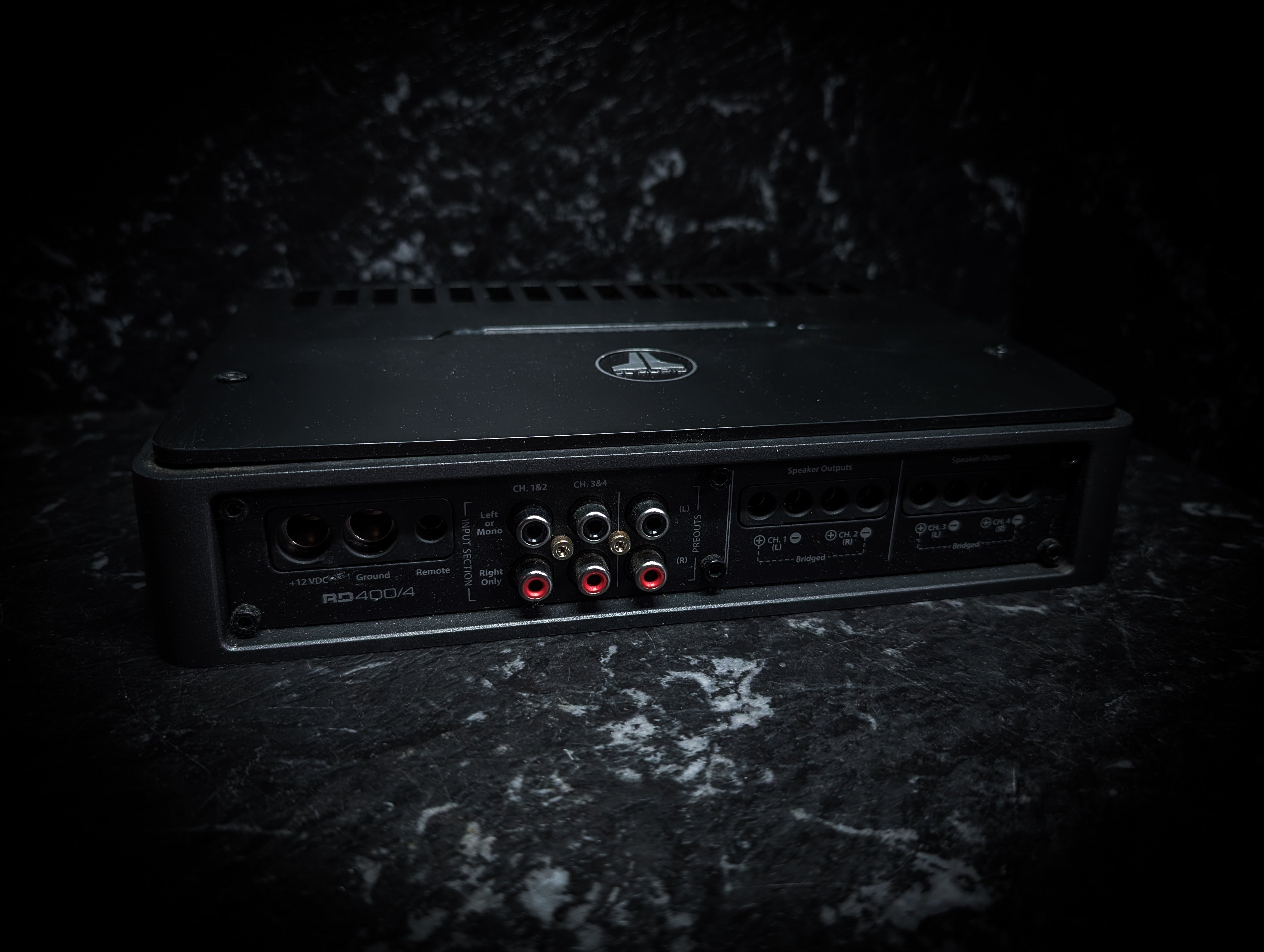JL AUDIO 400watt RMS 4 Channel Premium Amplifier