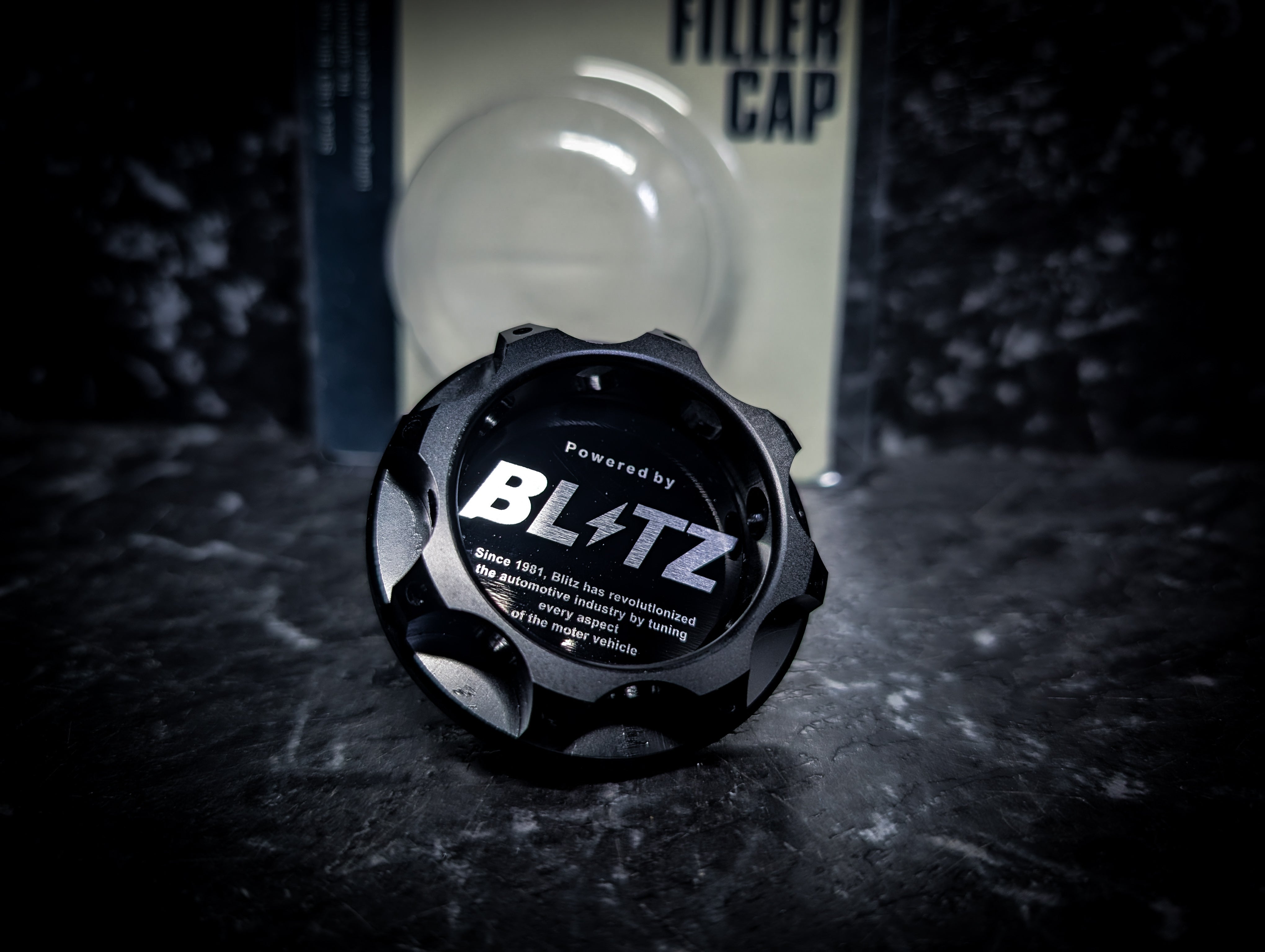 BLITZ Anodized Black Nissan/Honda Oil Filler Cap