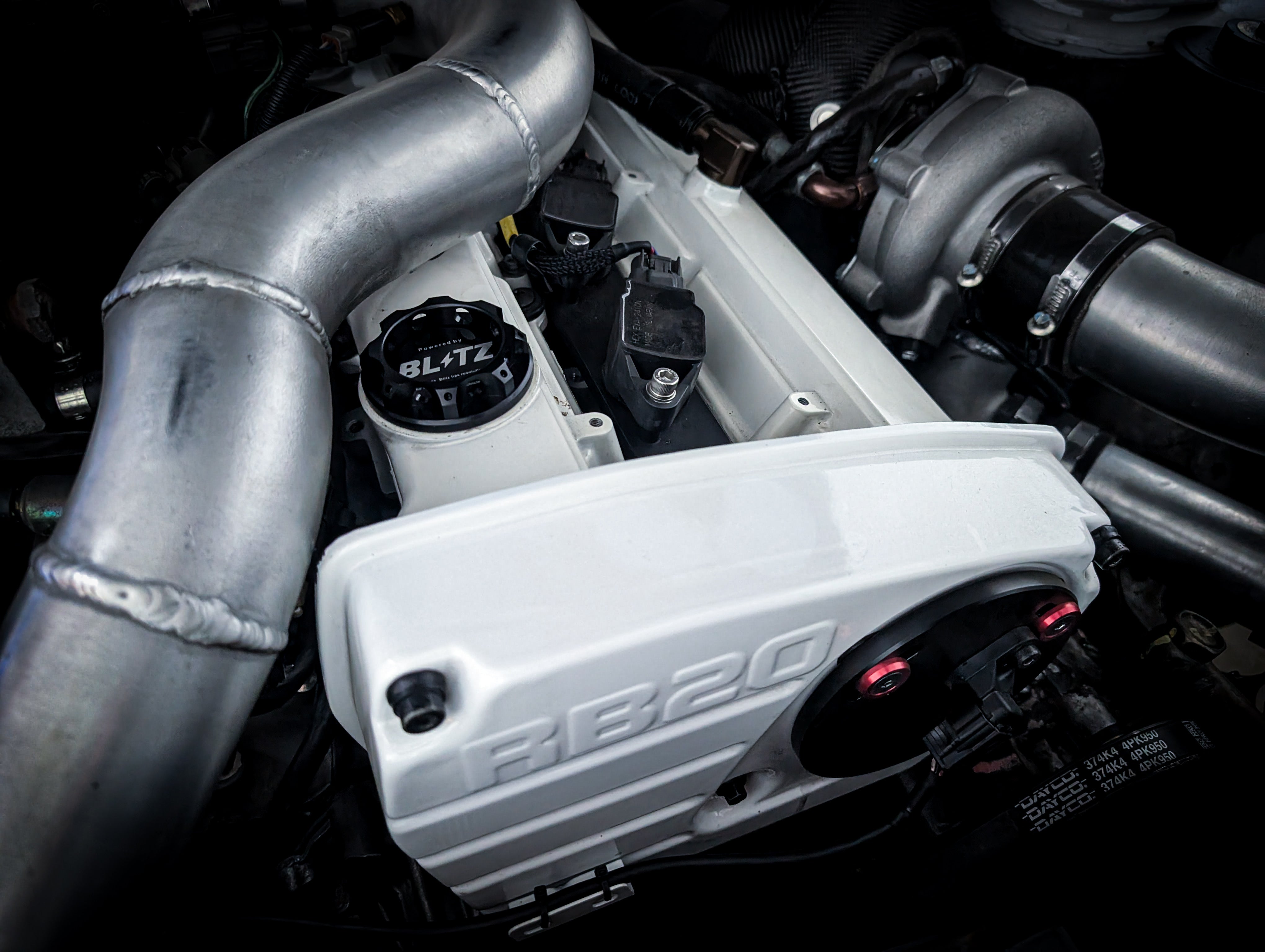 BLITZ Anodized Black Nissan/Honda Oil Filler Cap