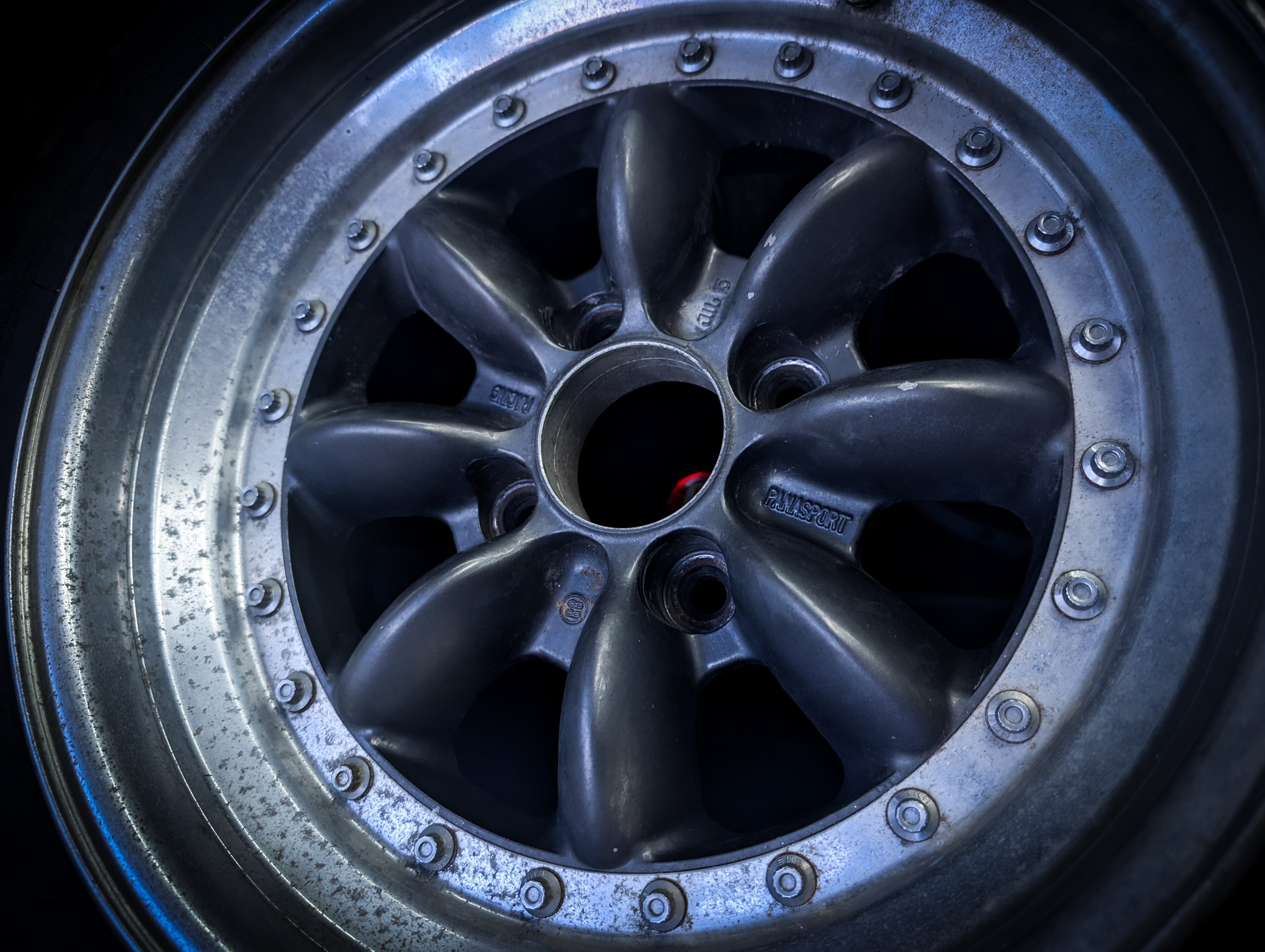 15" PANASPORT C8R Multi Piece Staggared Wheels x 4