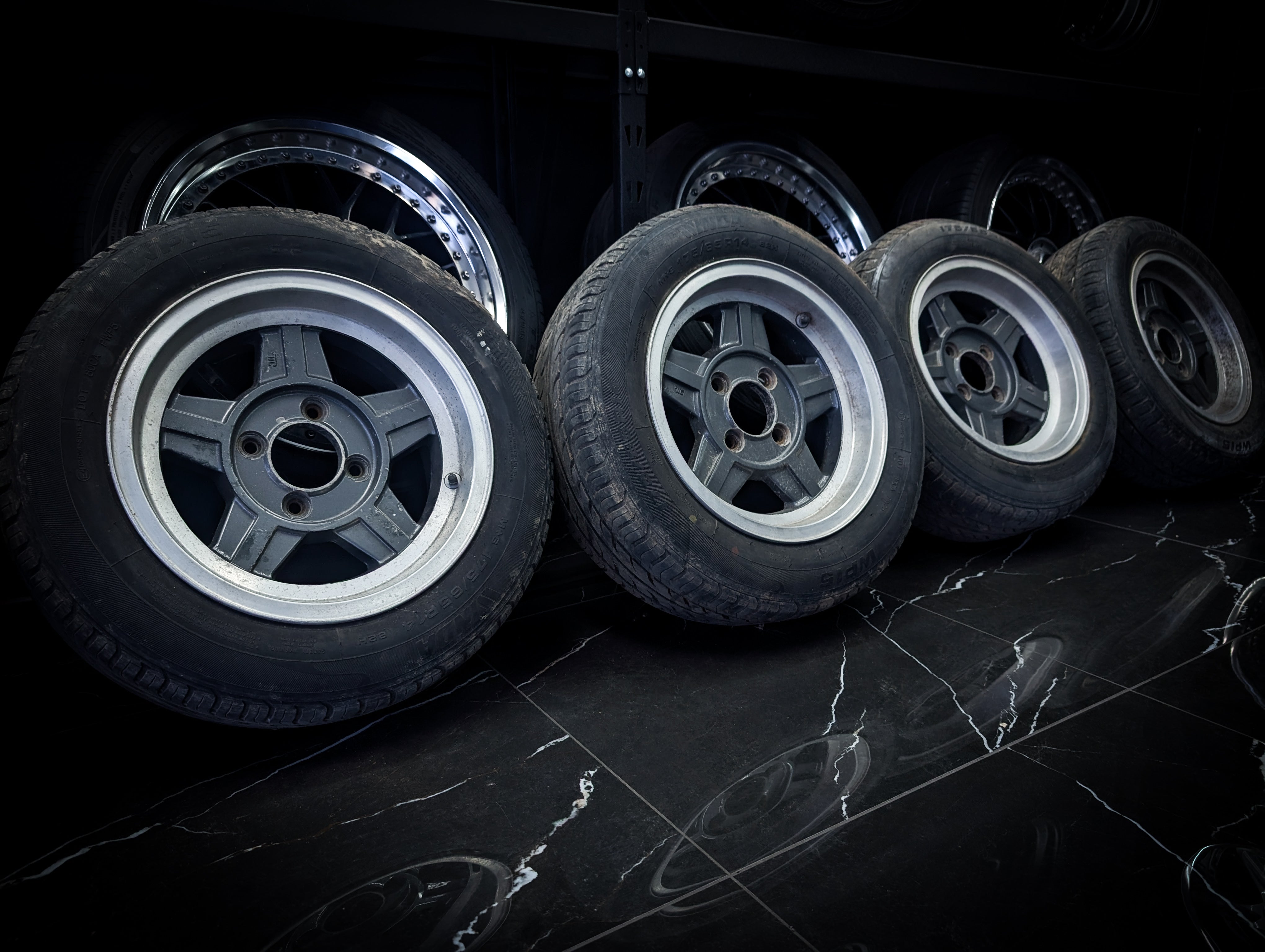 14" ENKEI Racing 5 | Kyushu Wheels x 4