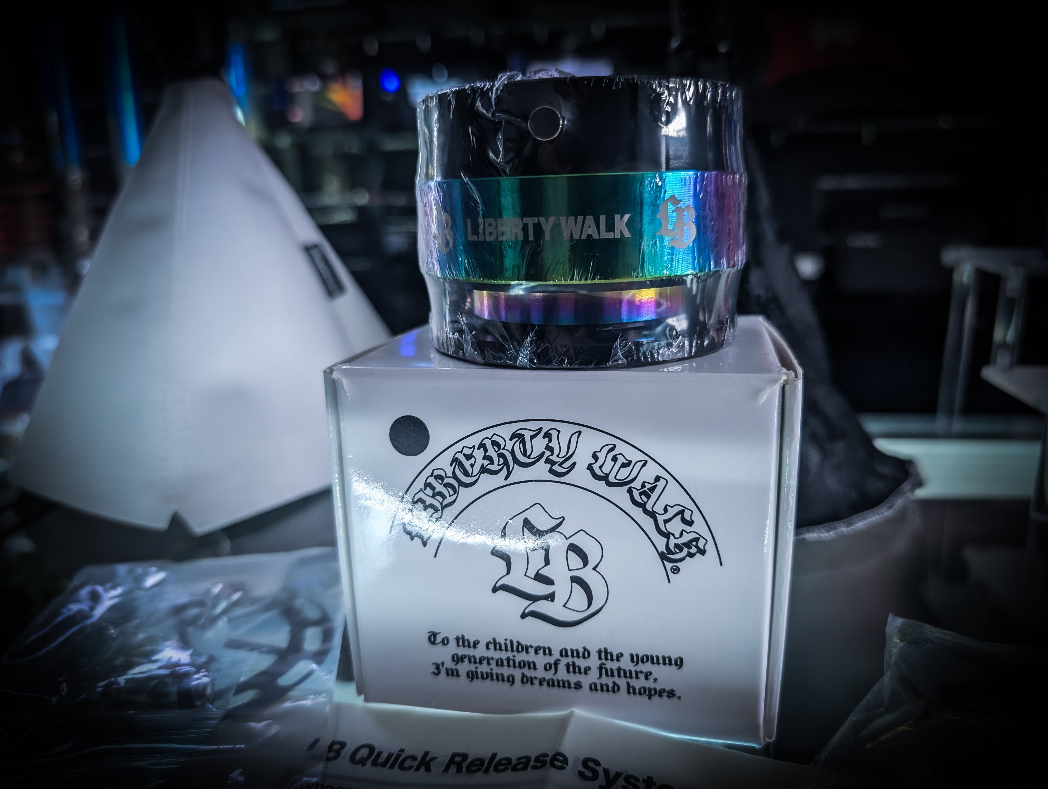 LIBERTY WALK | Neo Chrome Steering Wheel Quick Release