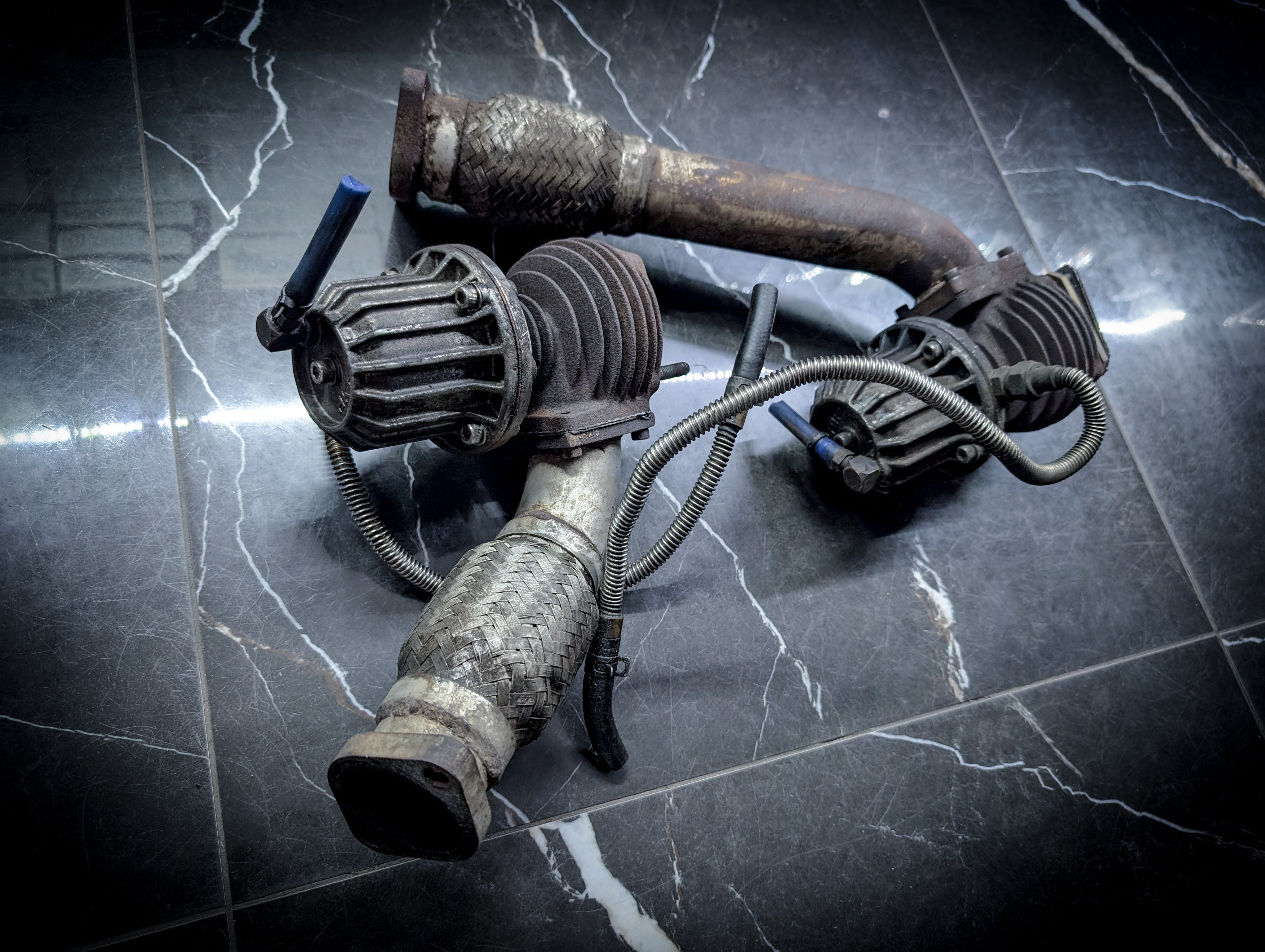 HKS External Gates Removed from R33 Skyline GTR RB26TT