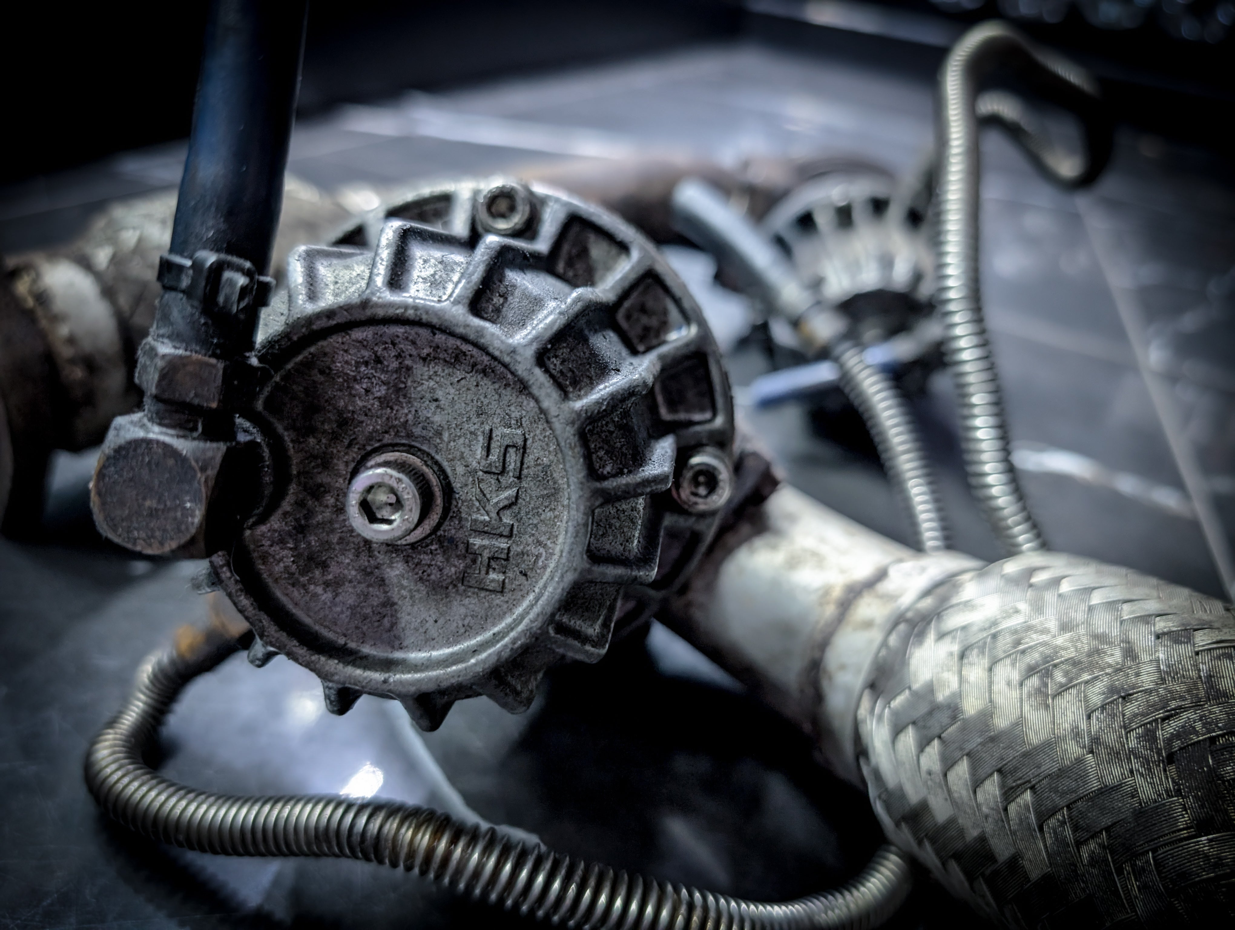 HKS External Gates Removed from R33 Skyline GTR RB26TT