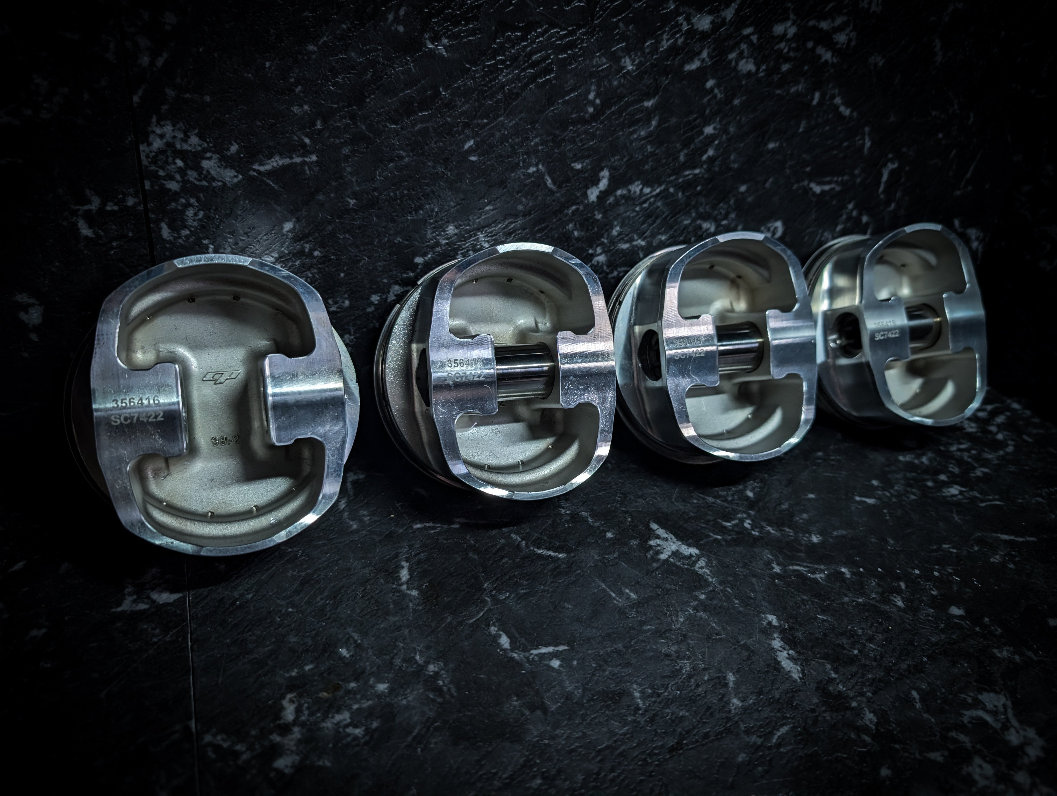 Subaru EJ25 Forged SC7422 CP Pistons x 4