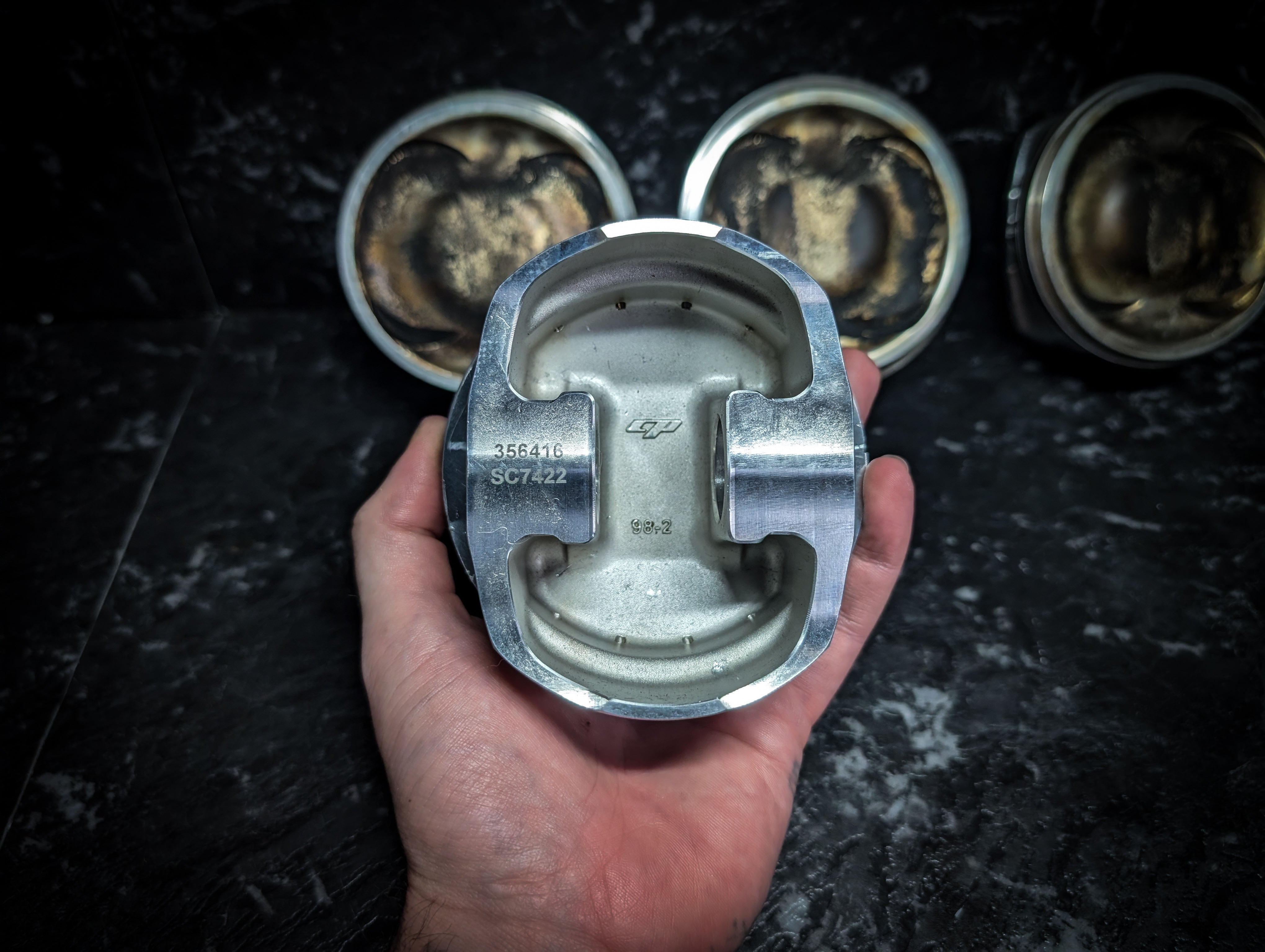 Subaru EJ25 Forged SC7422 CP Pistons x 4