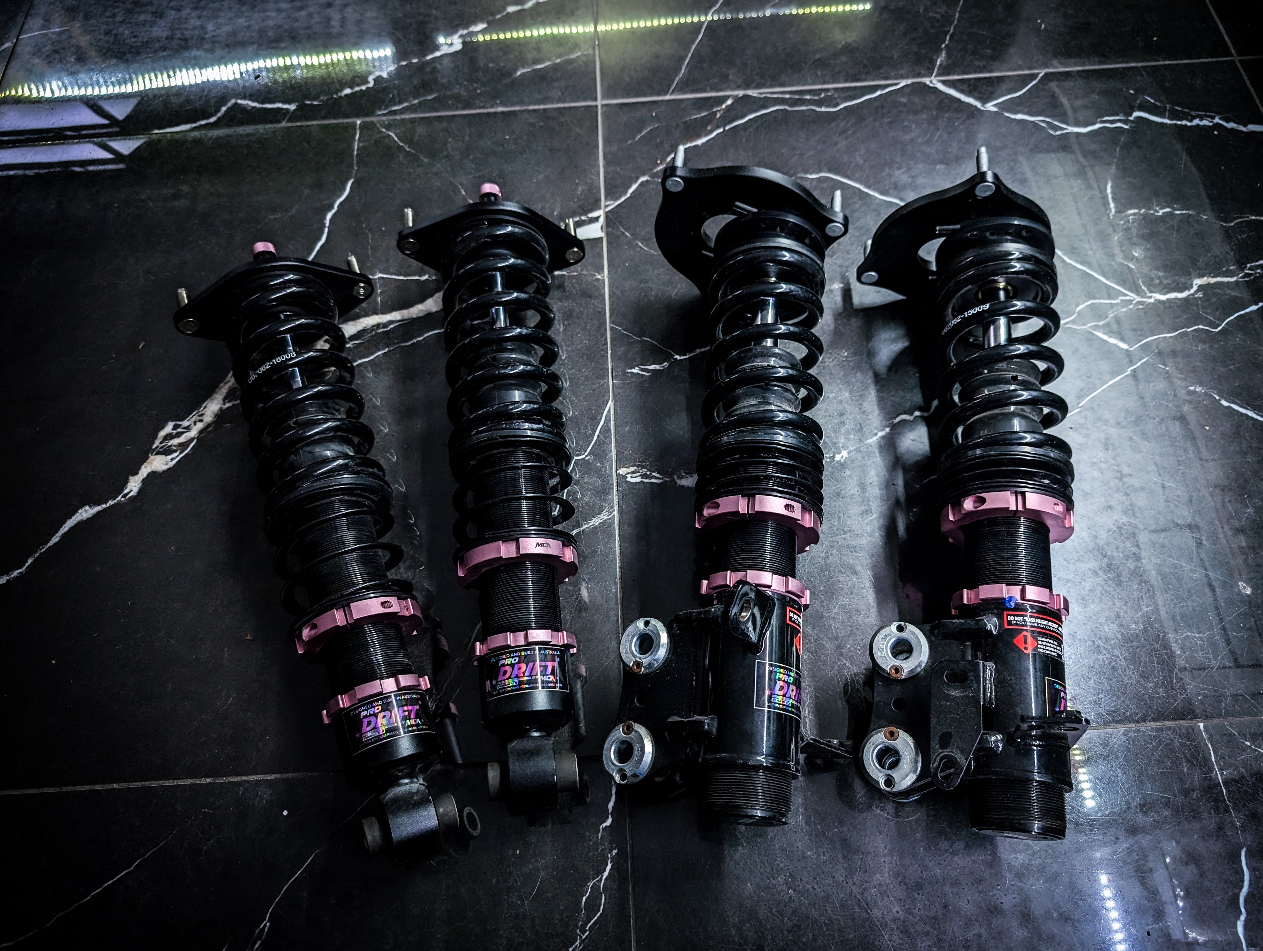 Toyota GT86/BRZ MCA PRO DRIFT Fully Adjustable V3 Coilovers