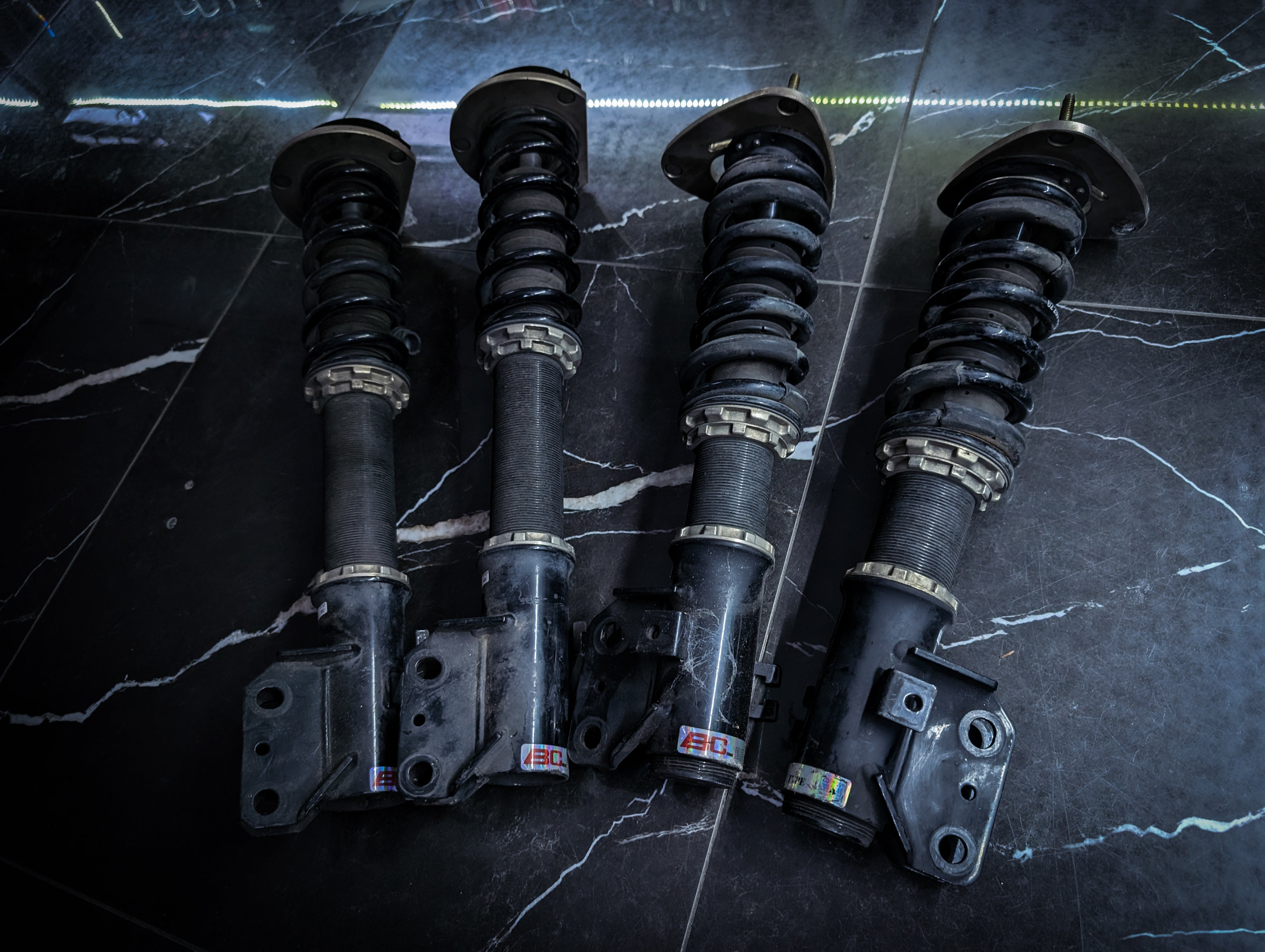 SUBARU Forester SF 97-02 BC GOLD Fully Adjustable Coilovers