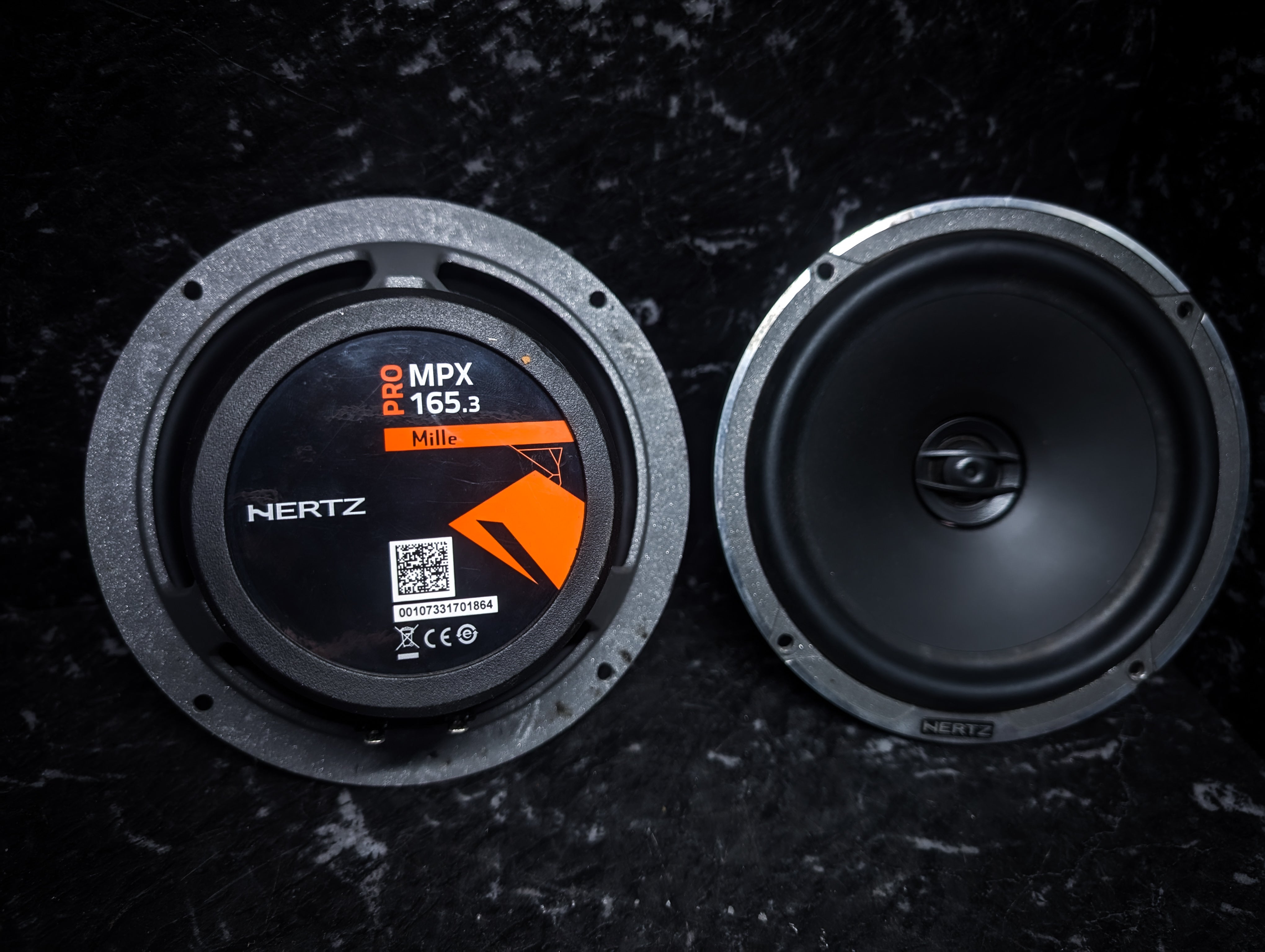 HERTZ MPX 165.3 PR0 MILLE 200watt 6.5" Speakers
