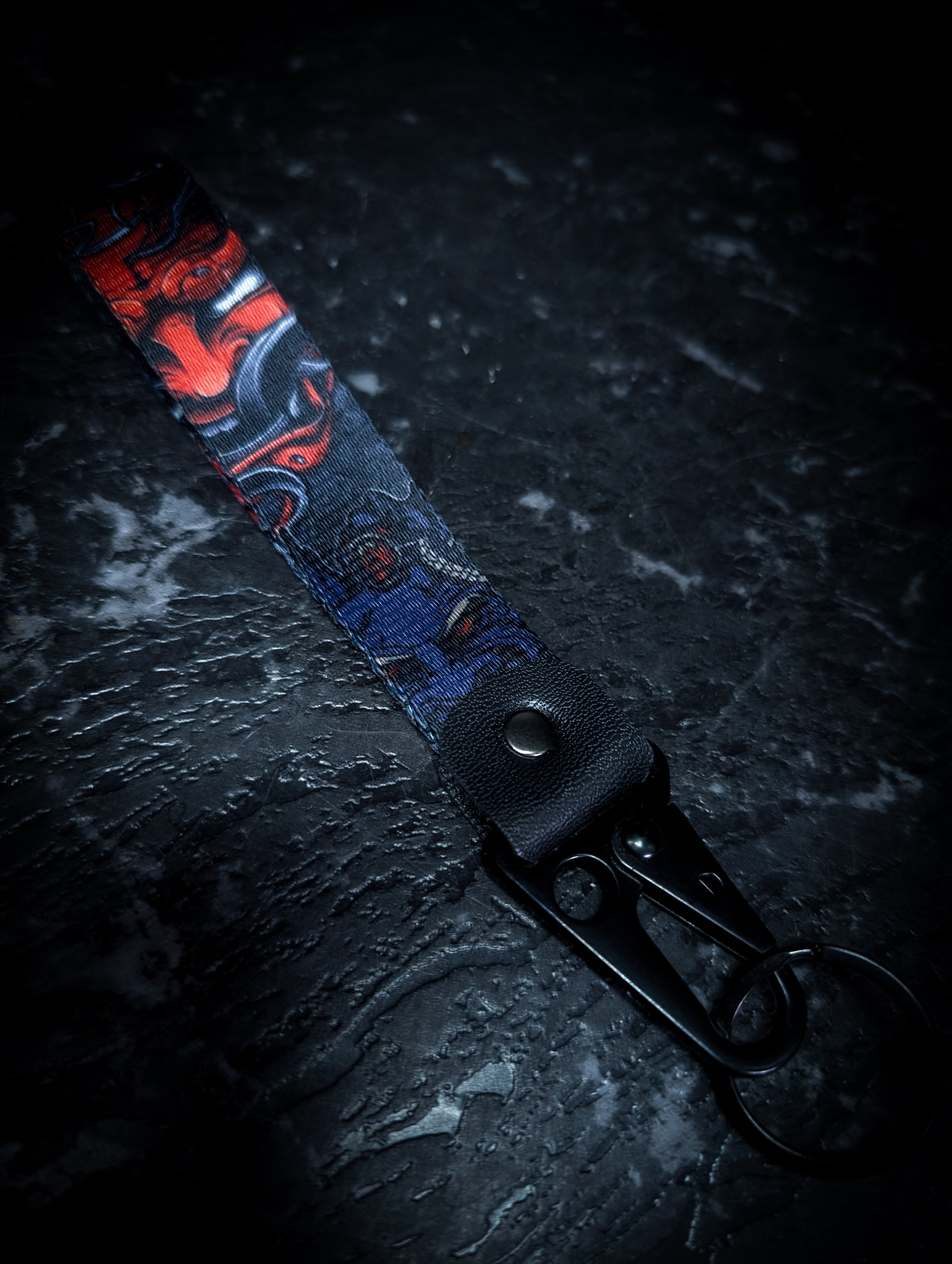 Red Hannya Key Latch