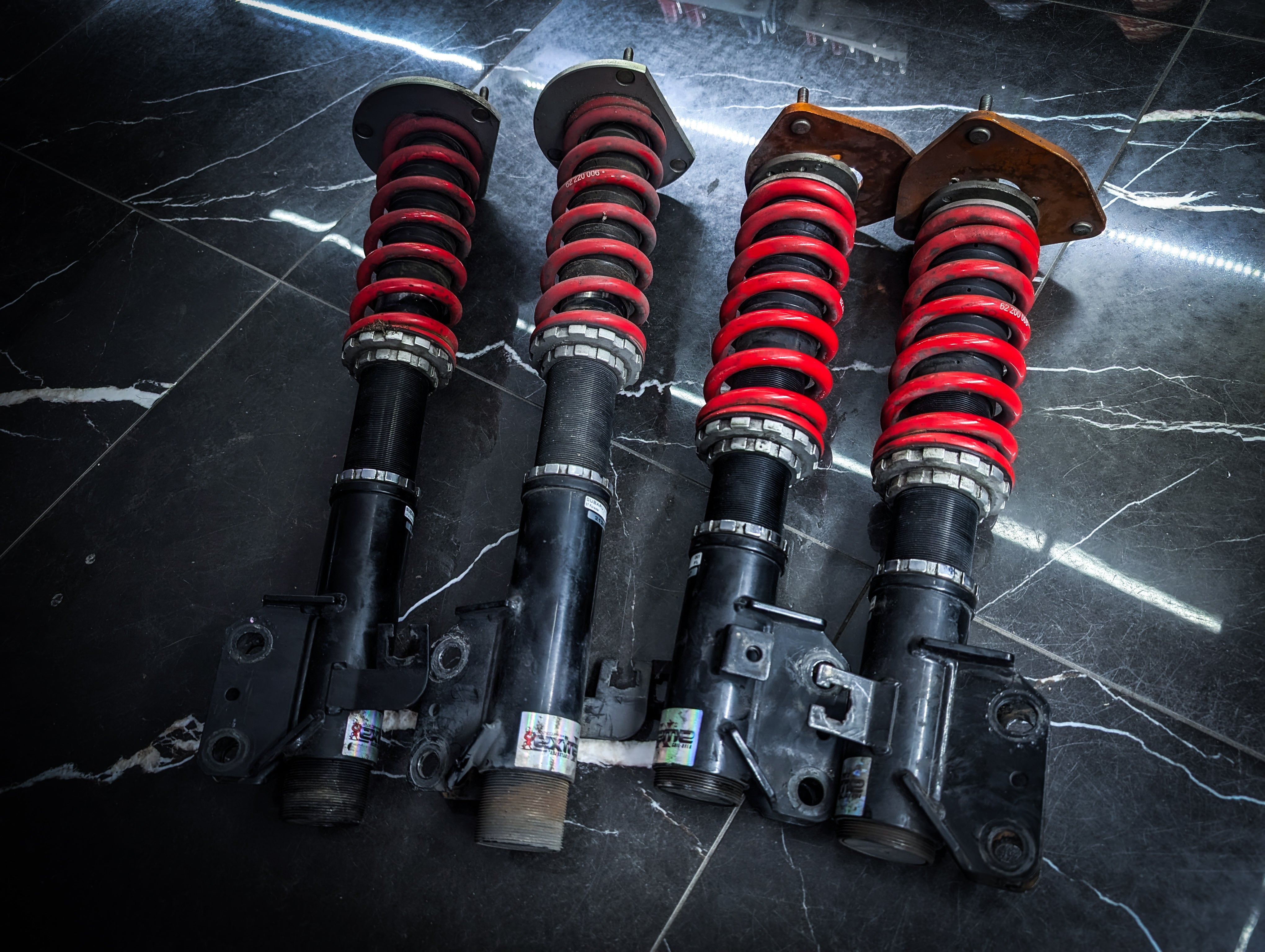 SUBARU Forester SF 97-02 PEDDERS Fully Adjustable Coilovers