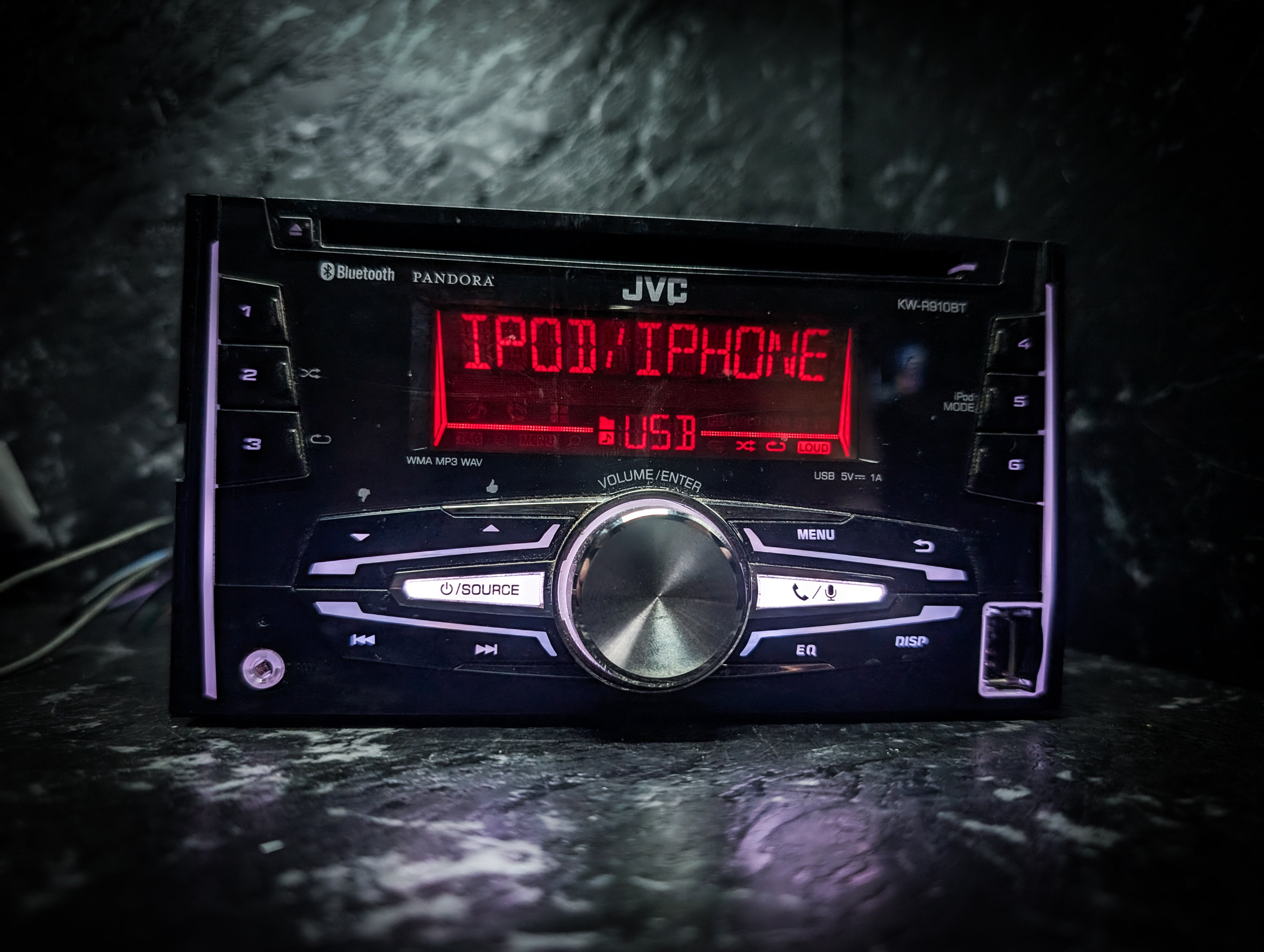 JVC Bluetooth Double Din Car Stereo