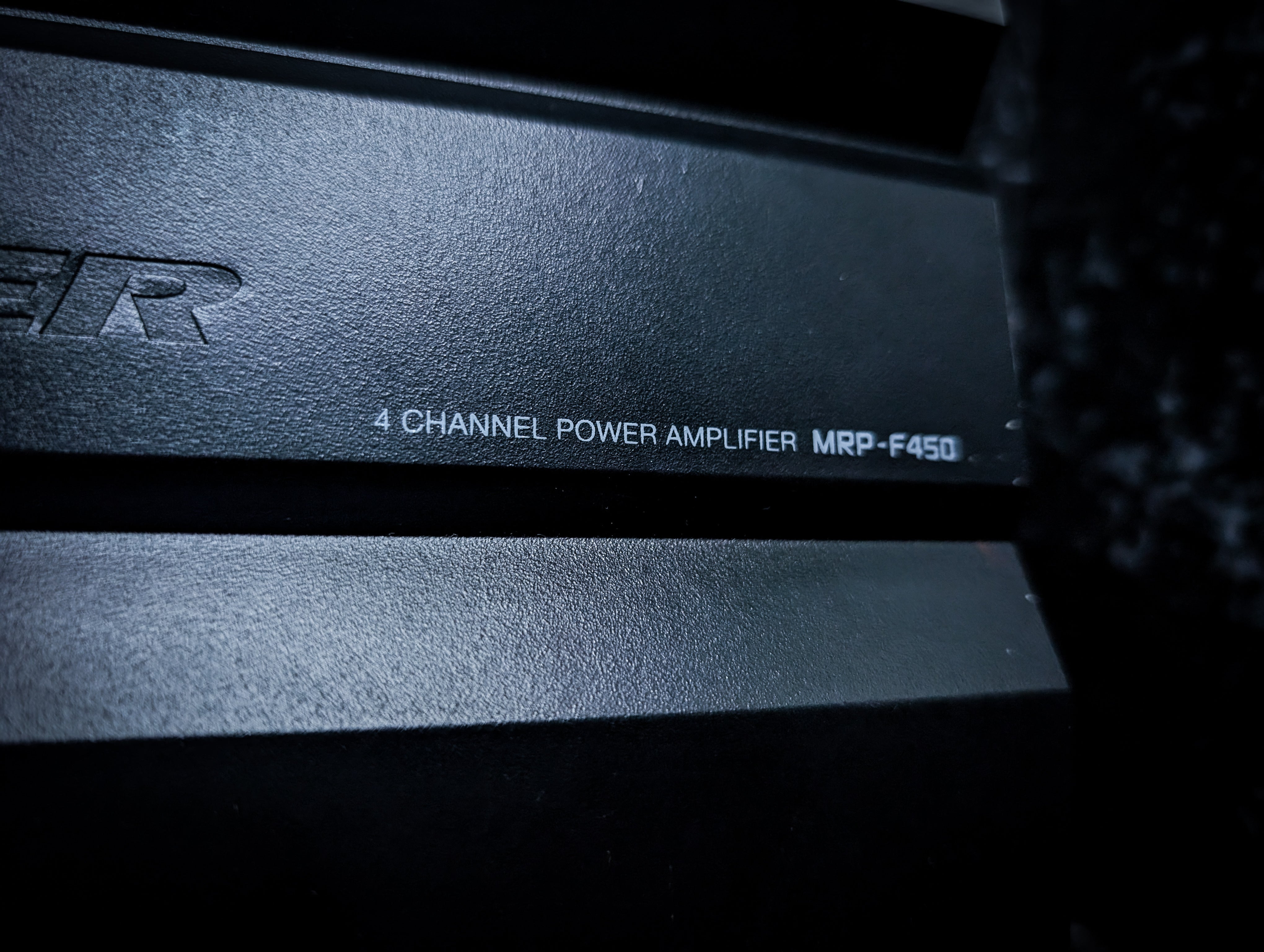 ALPINE V Power 450watt 4 Channel Amplifier