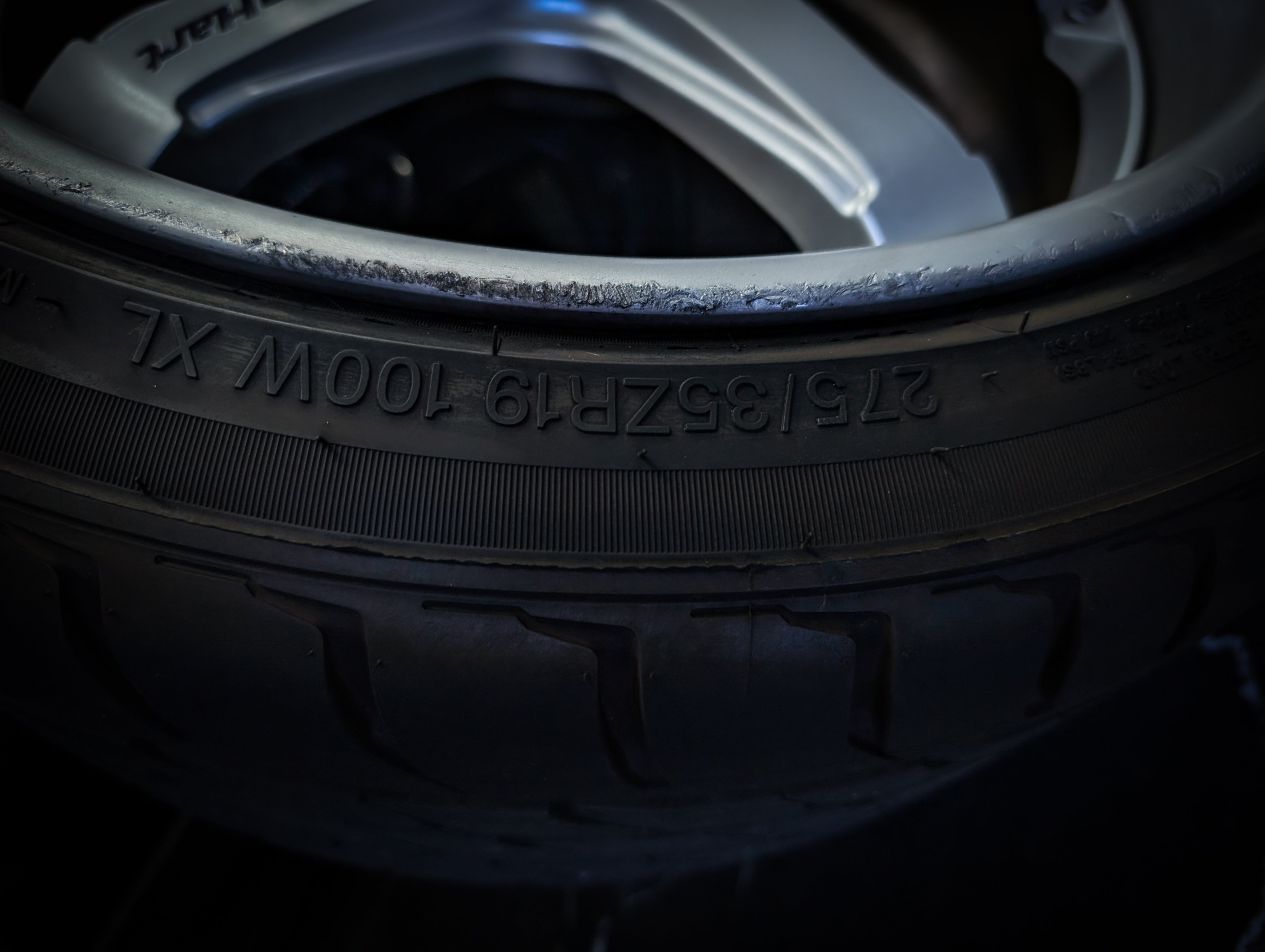 19" RACINGHART RS-721 Staggared Wheels x 4