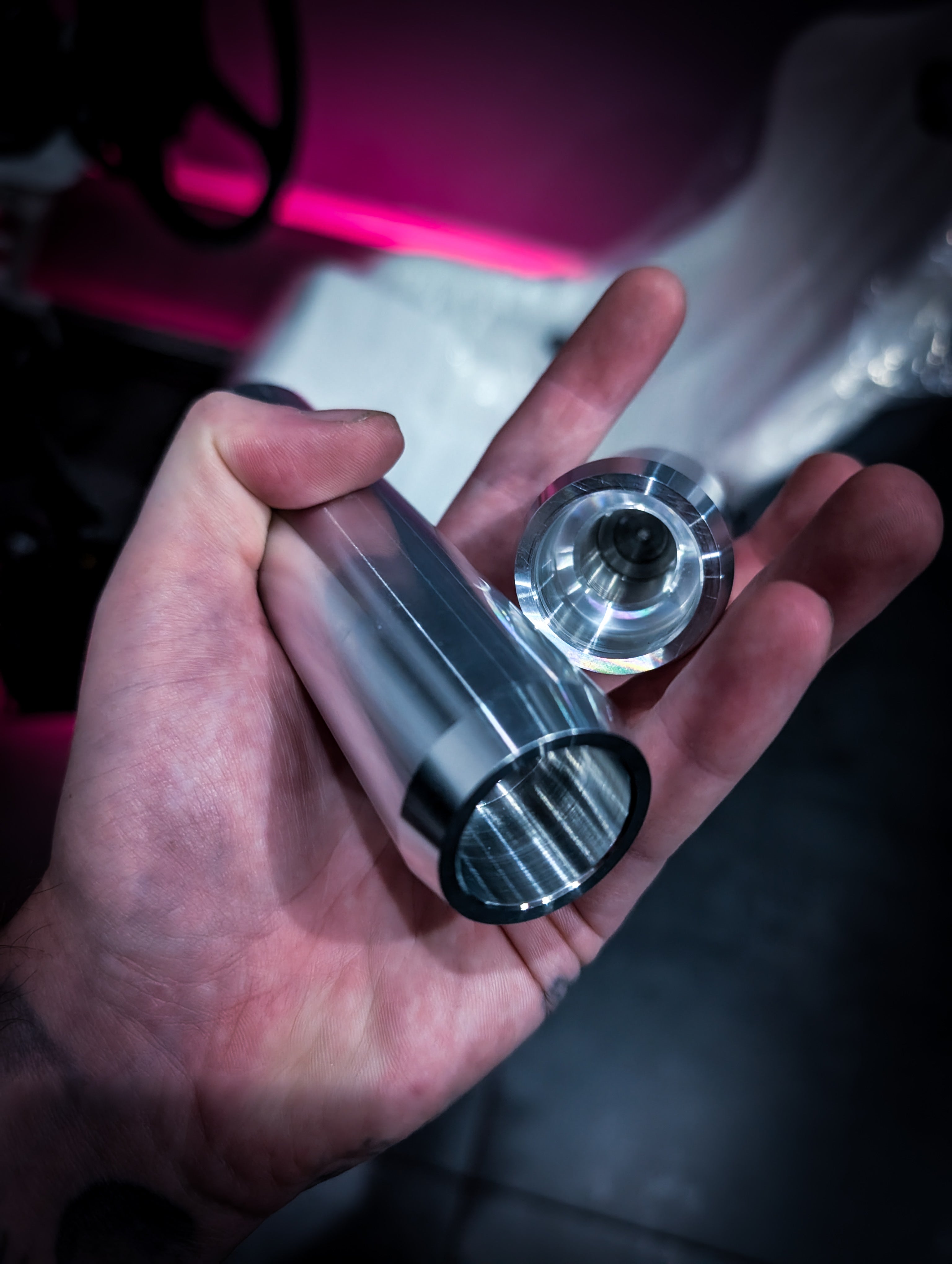 LAZER STEEL V2 Thick Grip Short or Tall Manual Gear Knobs