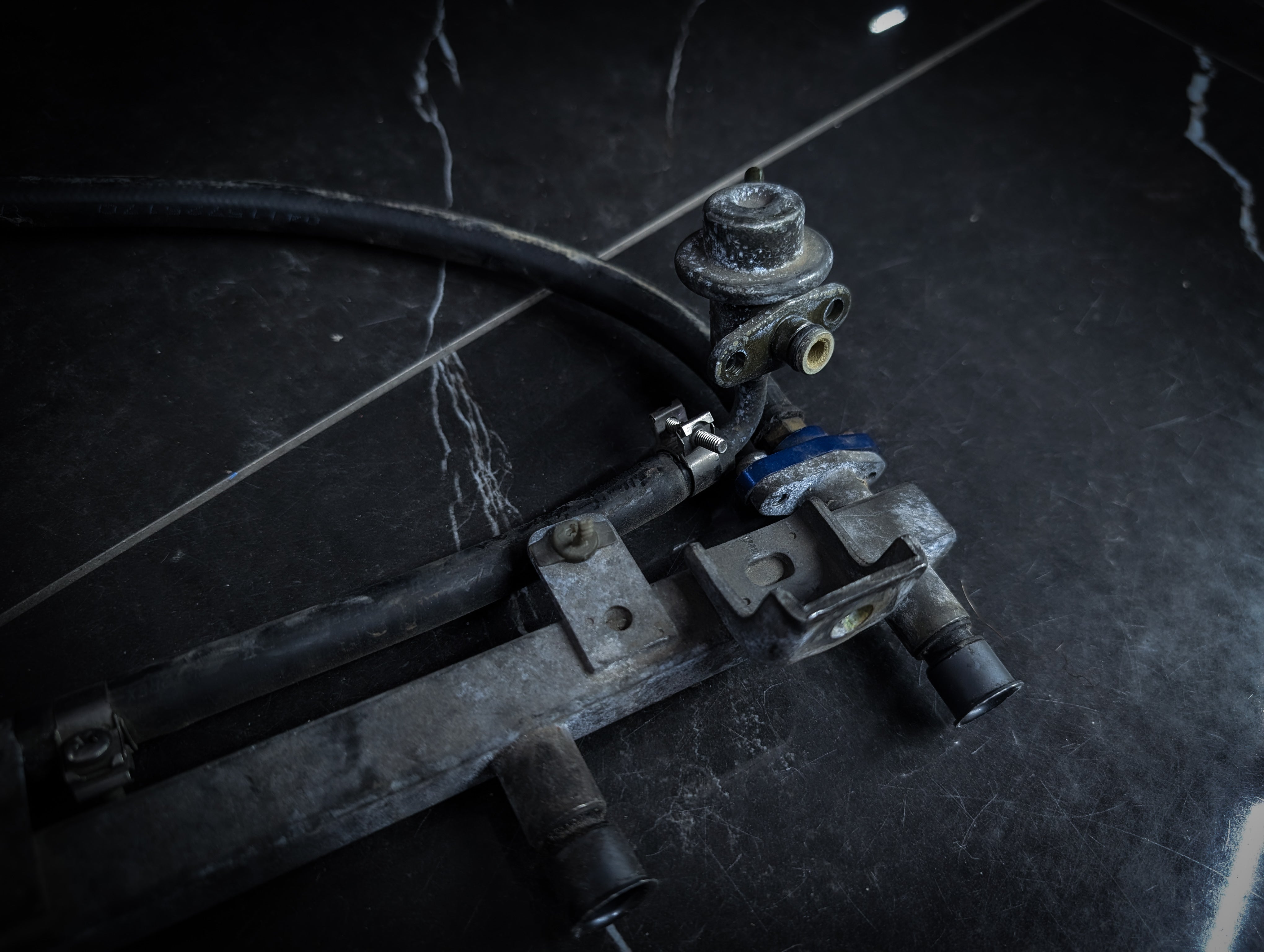 NISSAN R32 GTST RB20DET Fuel Rail With Bosch Injector Spacers