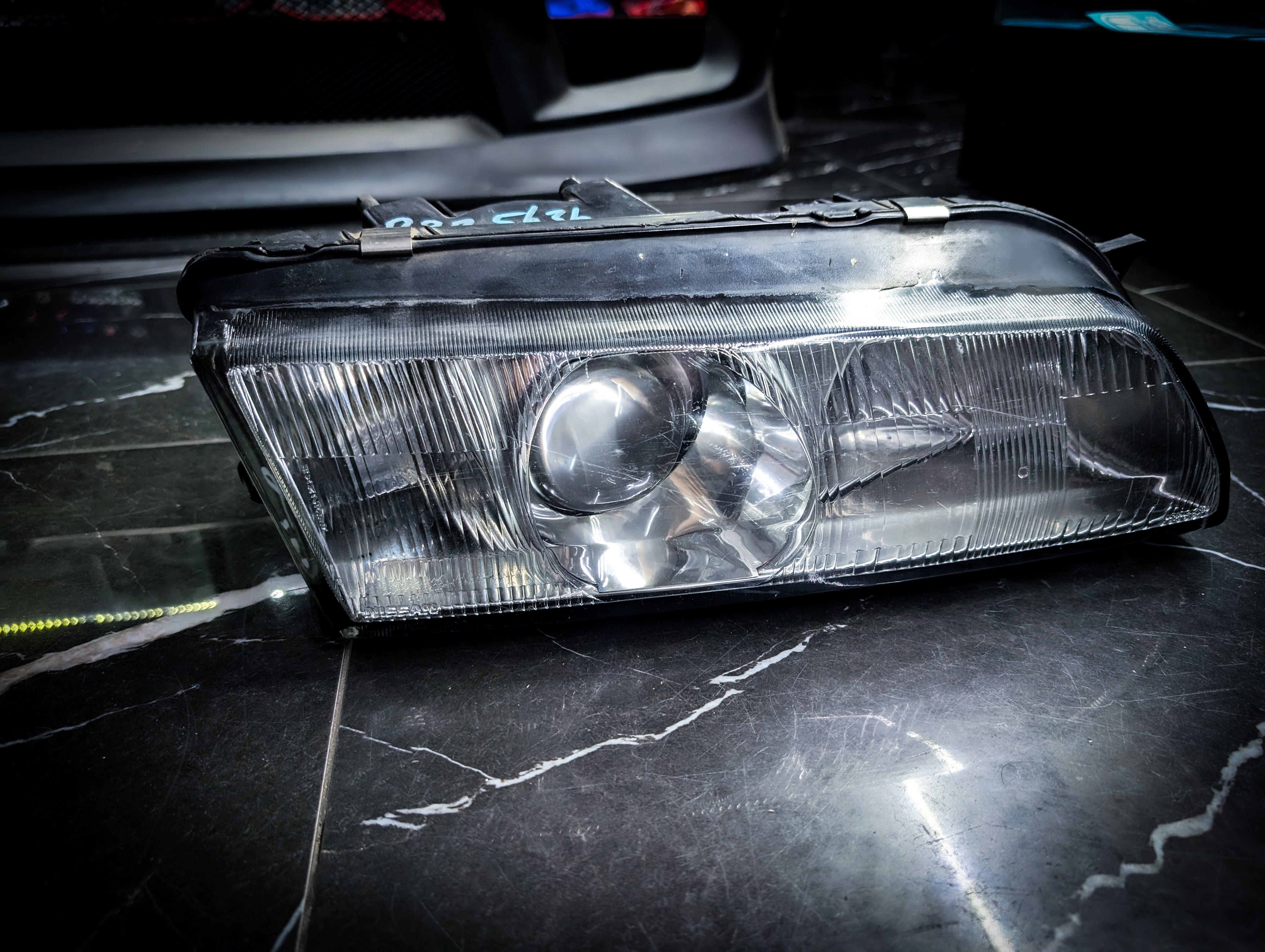 Nissan R32 Skyline Right Hand Side Headlight (Broken Tabs)