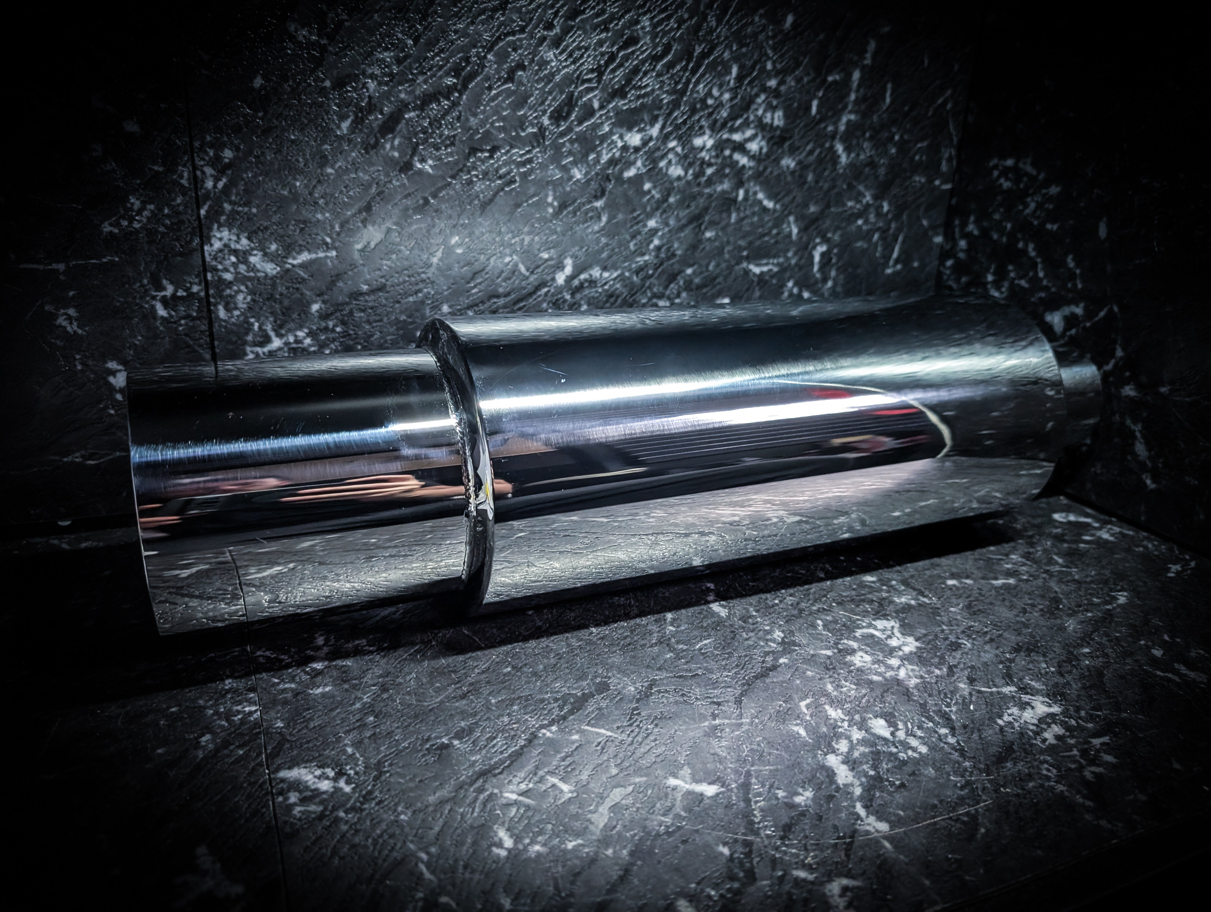 4" Tipped Stainless Steel Cannon Muffler
