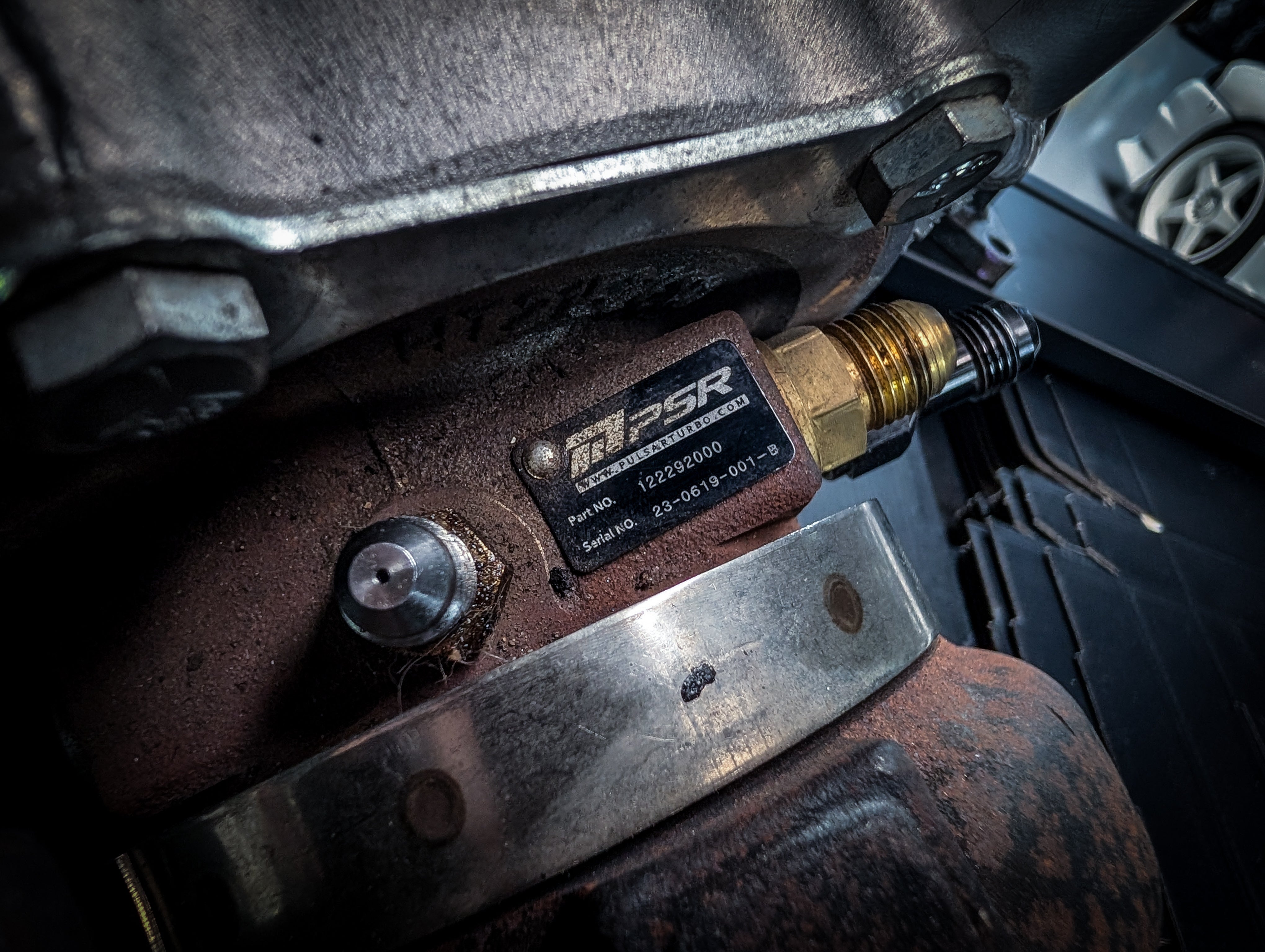1JZ 650hp "PSR" Turbo and "HELPS" High Mount Stainless Manifold