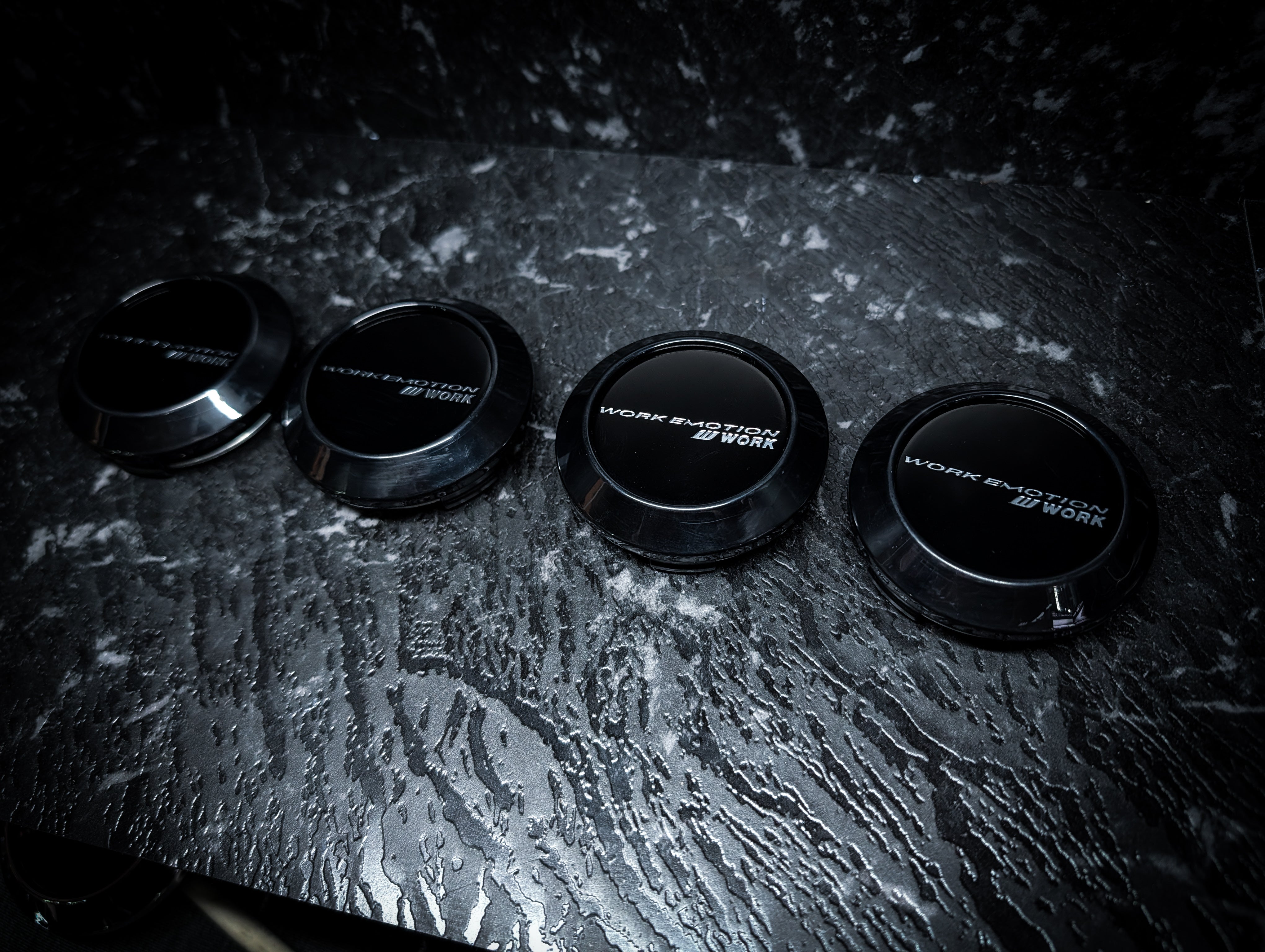 WORK Emotion Black Edition GT5 | T7R | CR2P | D9R | ZR10 Centre Caps