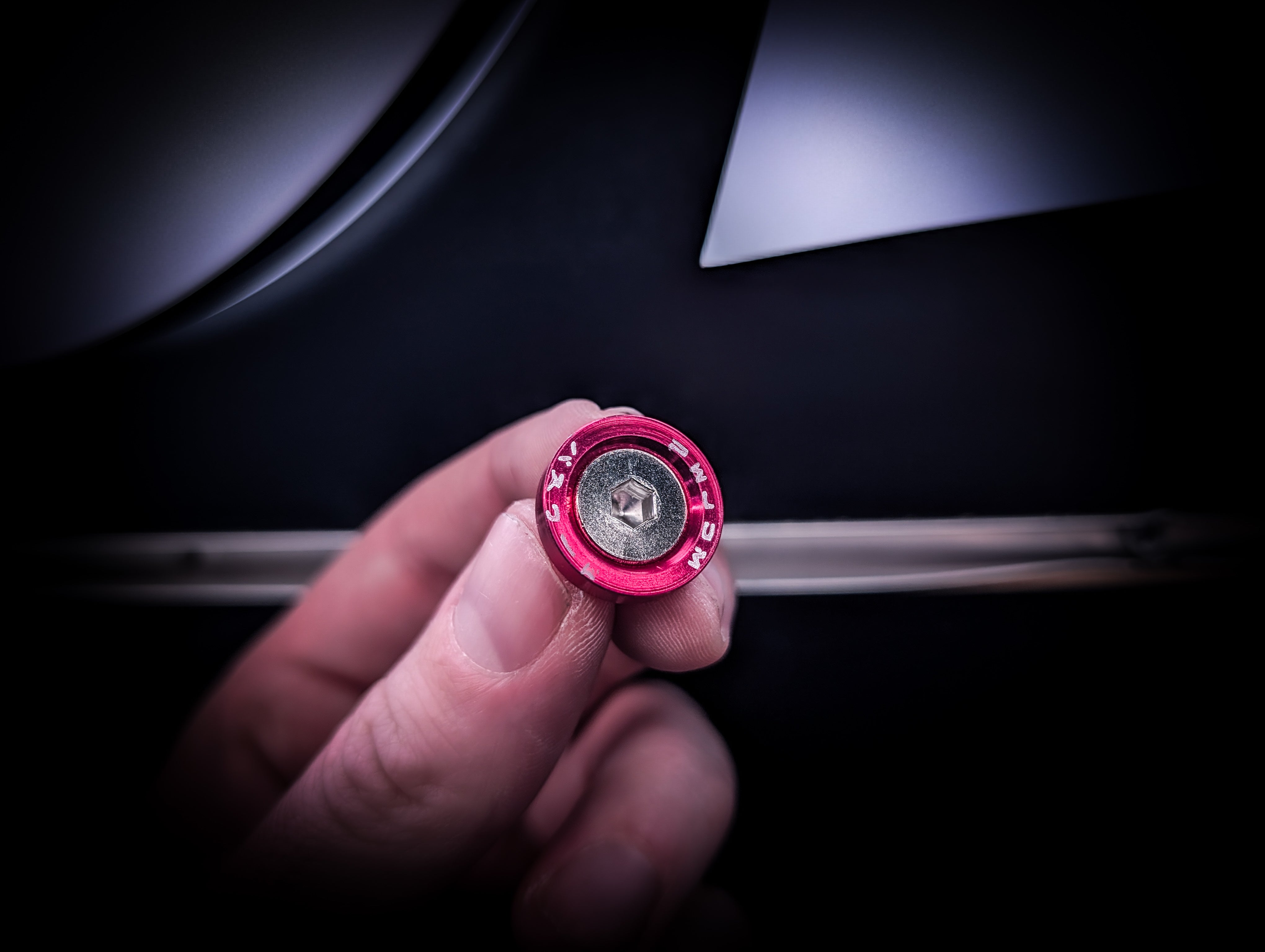 Password JDM M6 Pink Dress Up Washer And Bolt