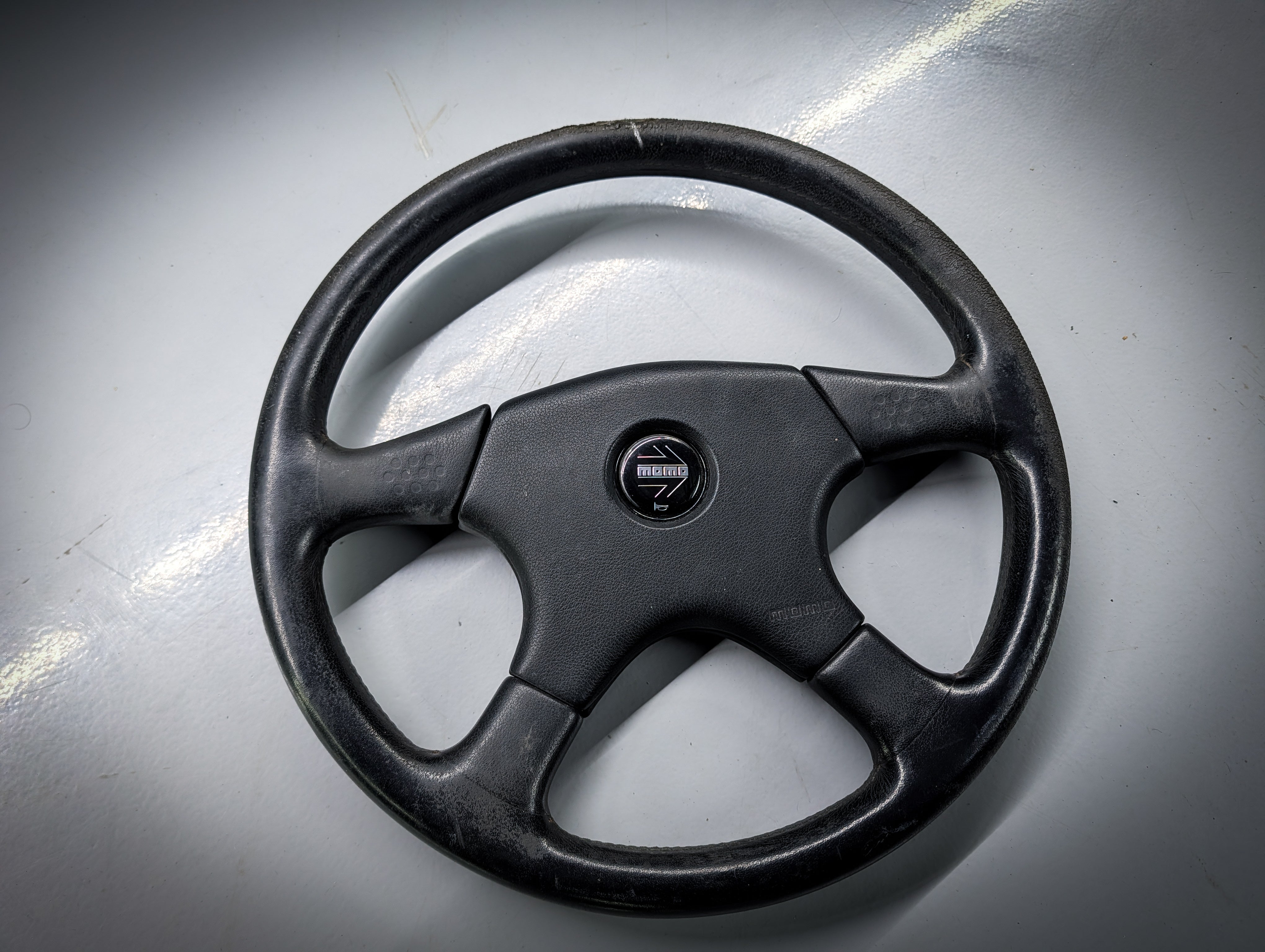 Early MOMO TYP M38 Steering Wheel 350mm