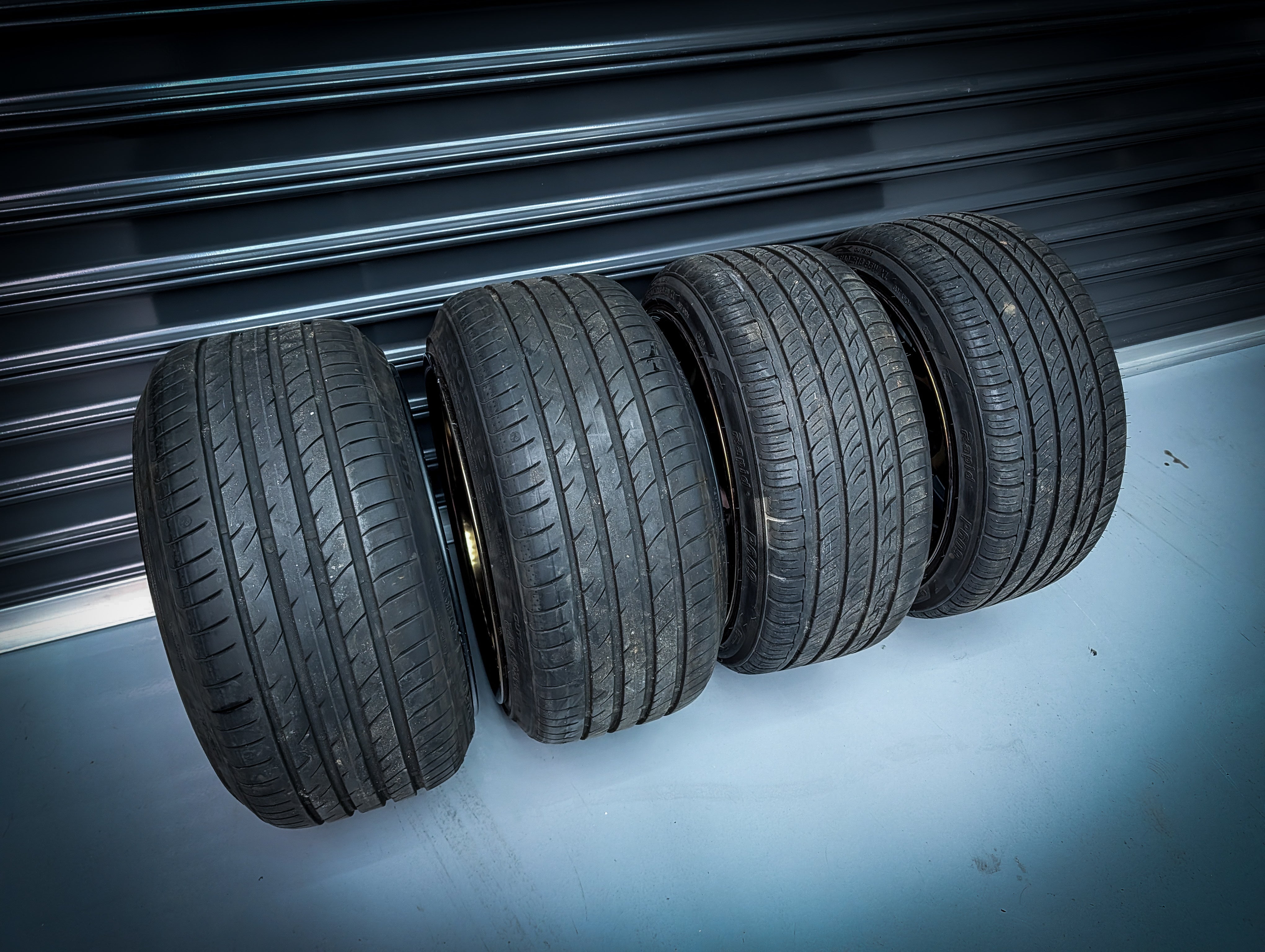 18" WORK Emotion GT5 3P Dark Bronze WIDE Staggered Wheels x 4