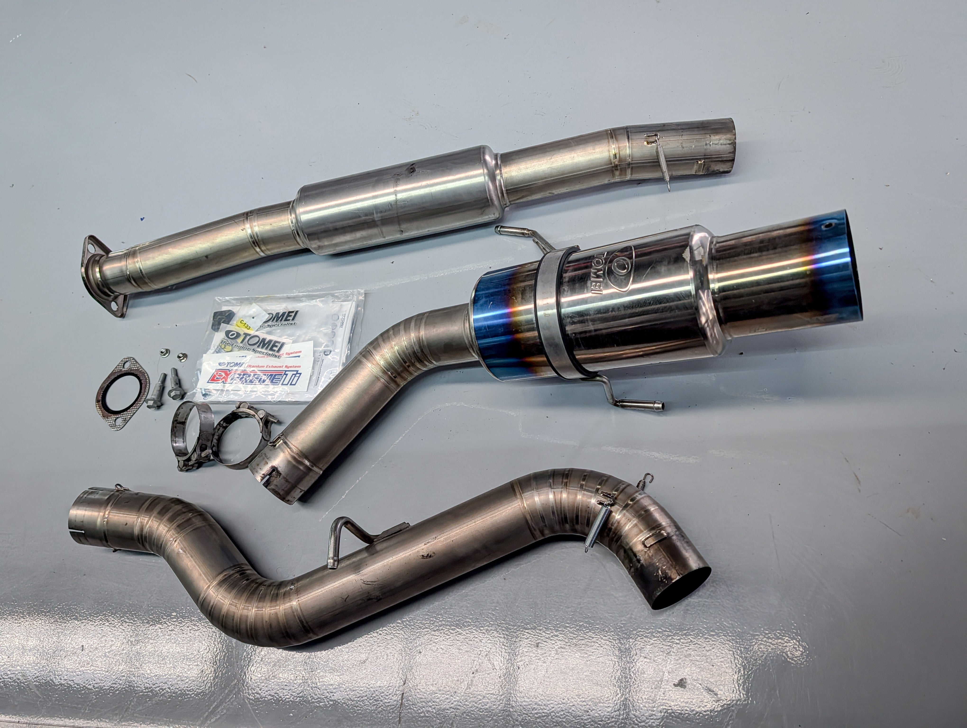 2015-2021 Subaru WRX / STI / Levorg 3" TOMEI TI Extreme Titanium Catback Exhaust System
