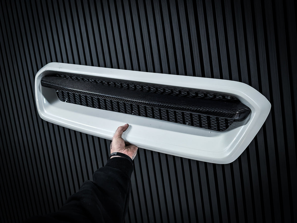 2015-2021 Levorg Fibreglass + Carbon Front Open Grill