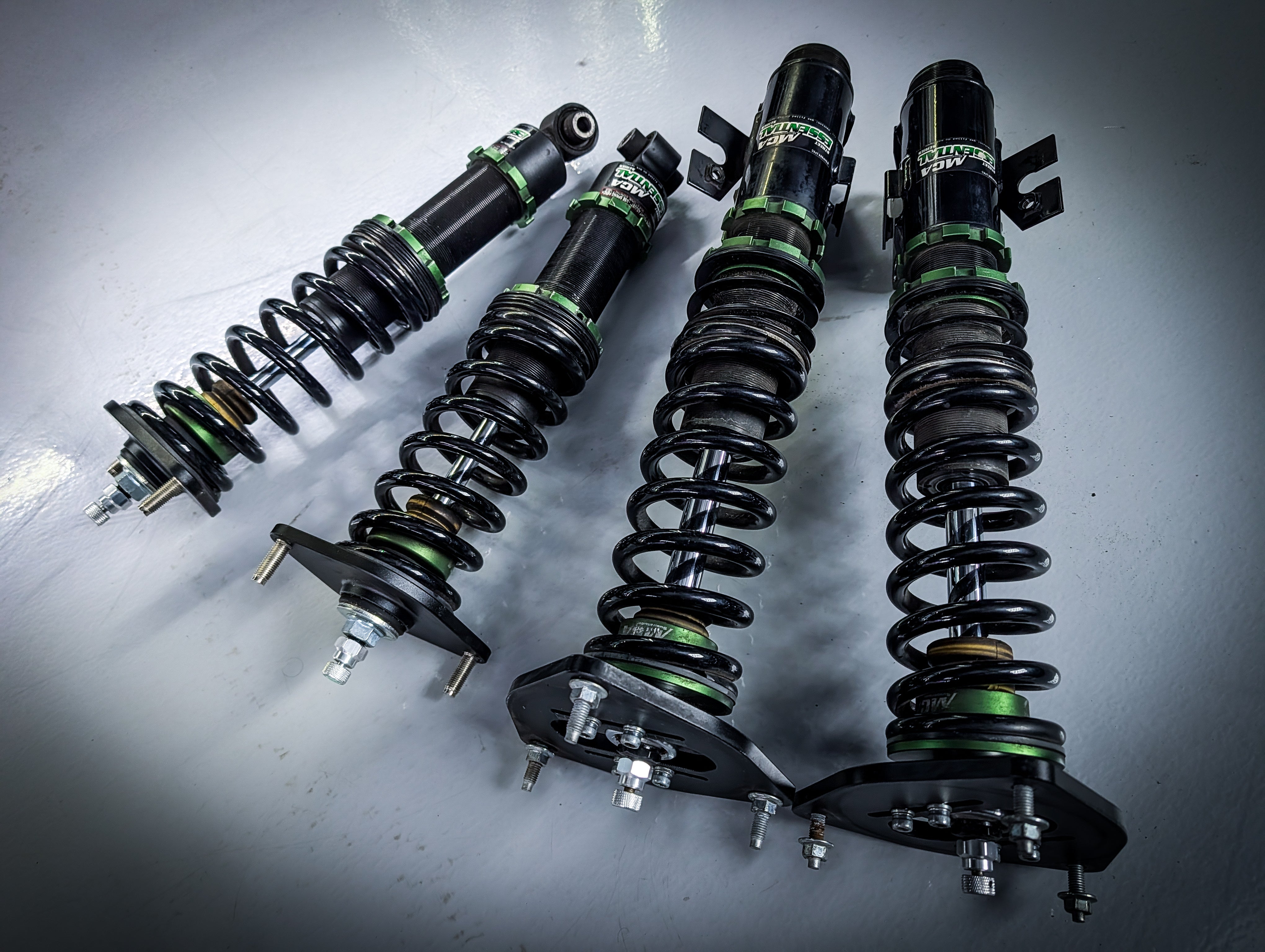 Subaru VA WRX/LEVORG MCA Essential Greens Fully Adjustable Coilovers