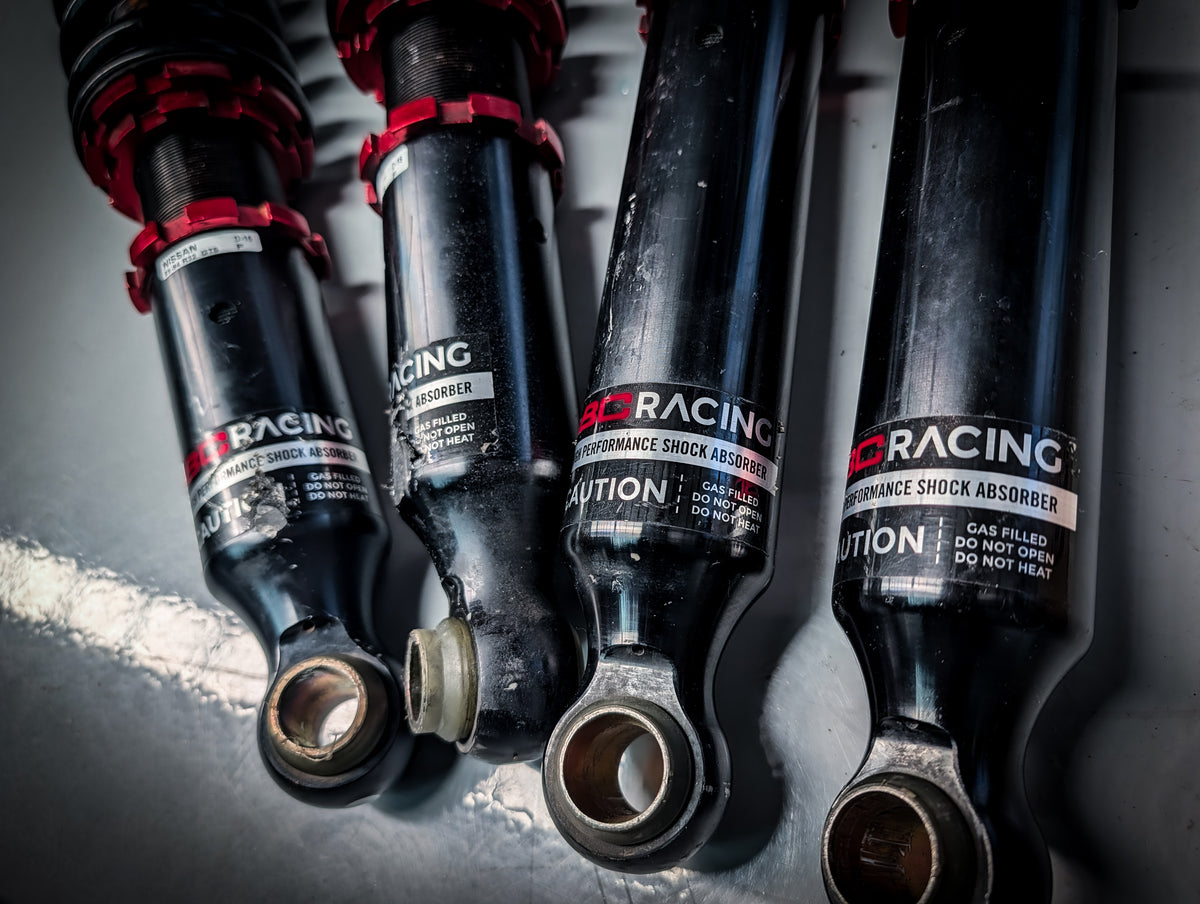 NISSAN R32 Skyline GTST/GTS Coupe and Sedan BC RACING REDS Adjustable Coilovers Set