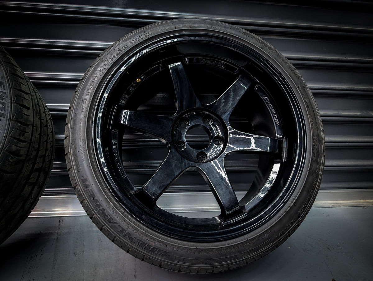 19" SSW DRIFTER Gloss Black Wheels x 4